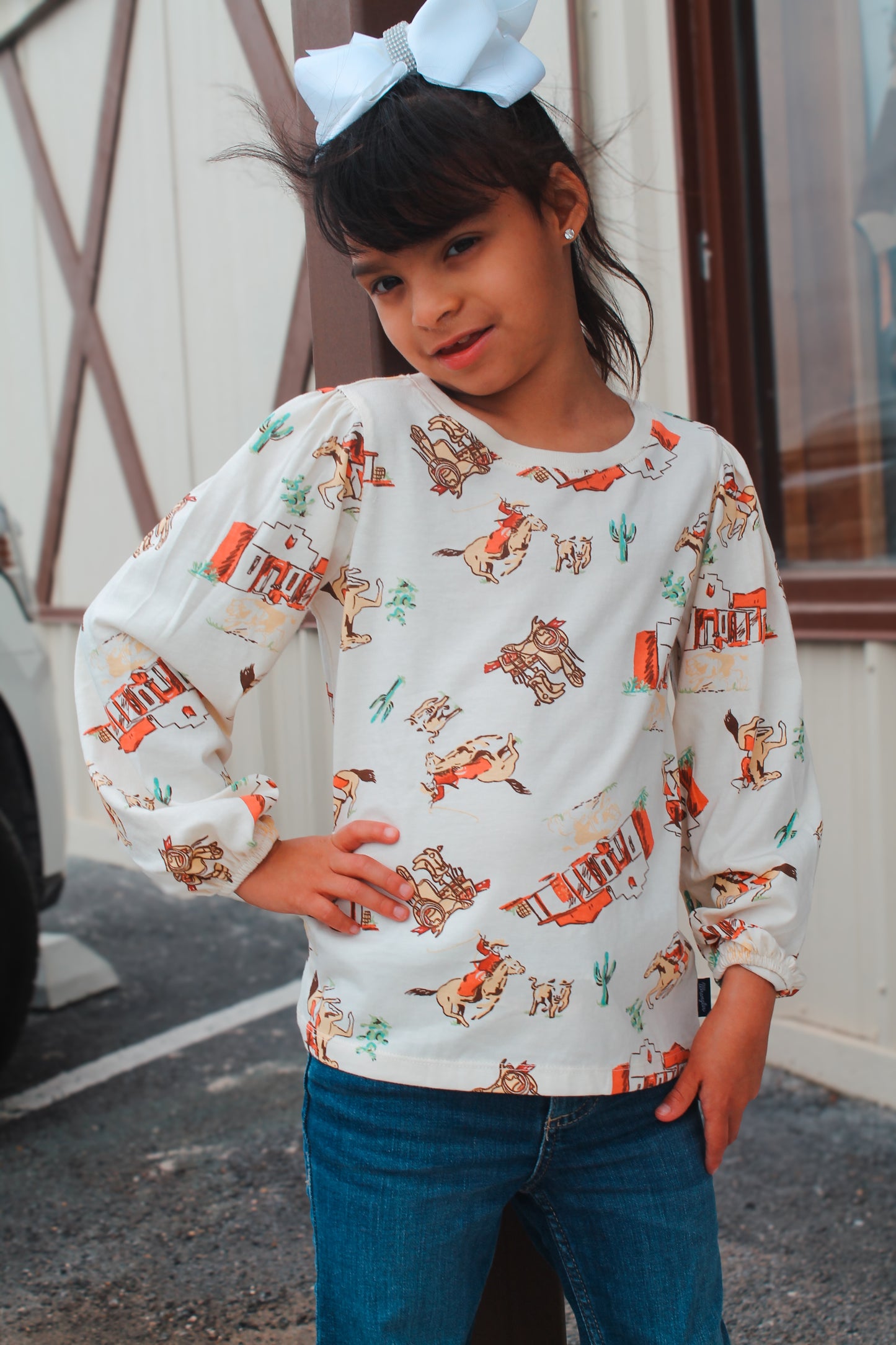 Wrangler Girl’s Knit Dessert L/s