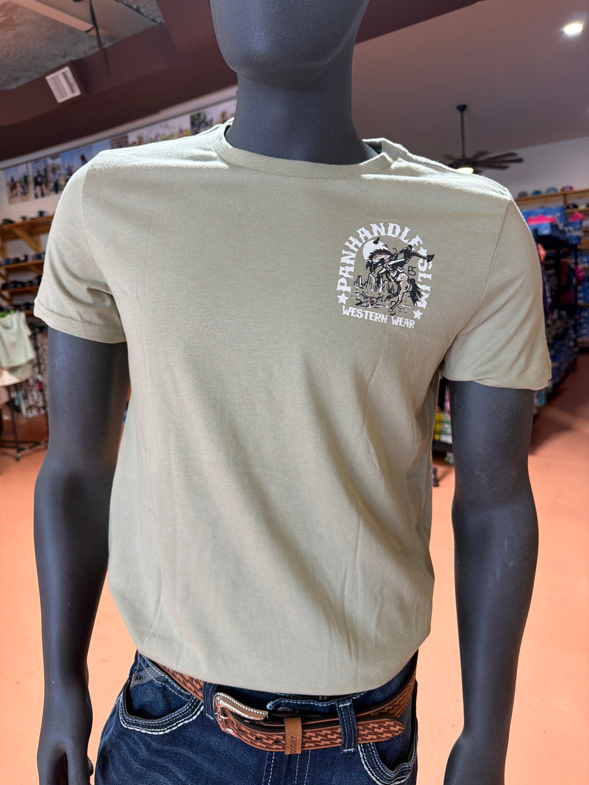 Men’s Panhandle western Jade t-shirt