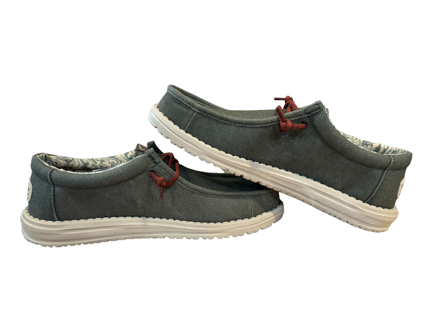 Wally Waxed Canvas Olive