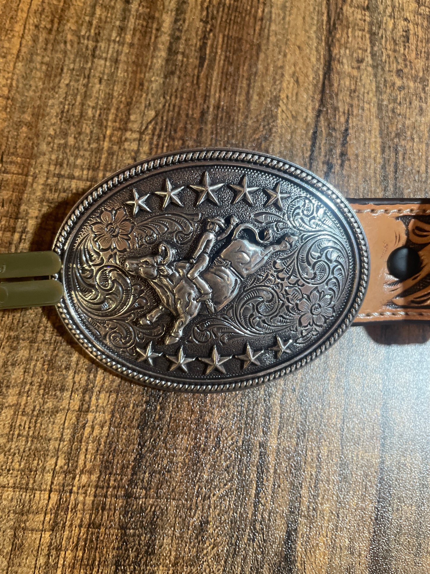 Boy's Buckin' Bull Belt