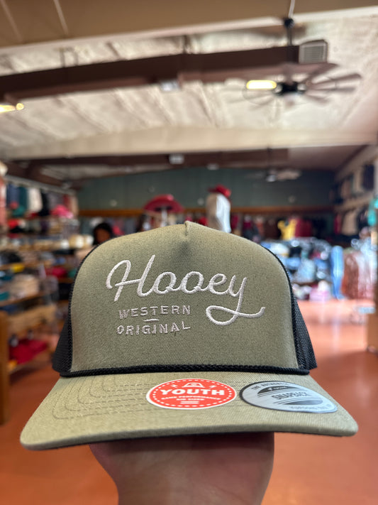 Hooey Youth OG Green/Blk Cap 🧢