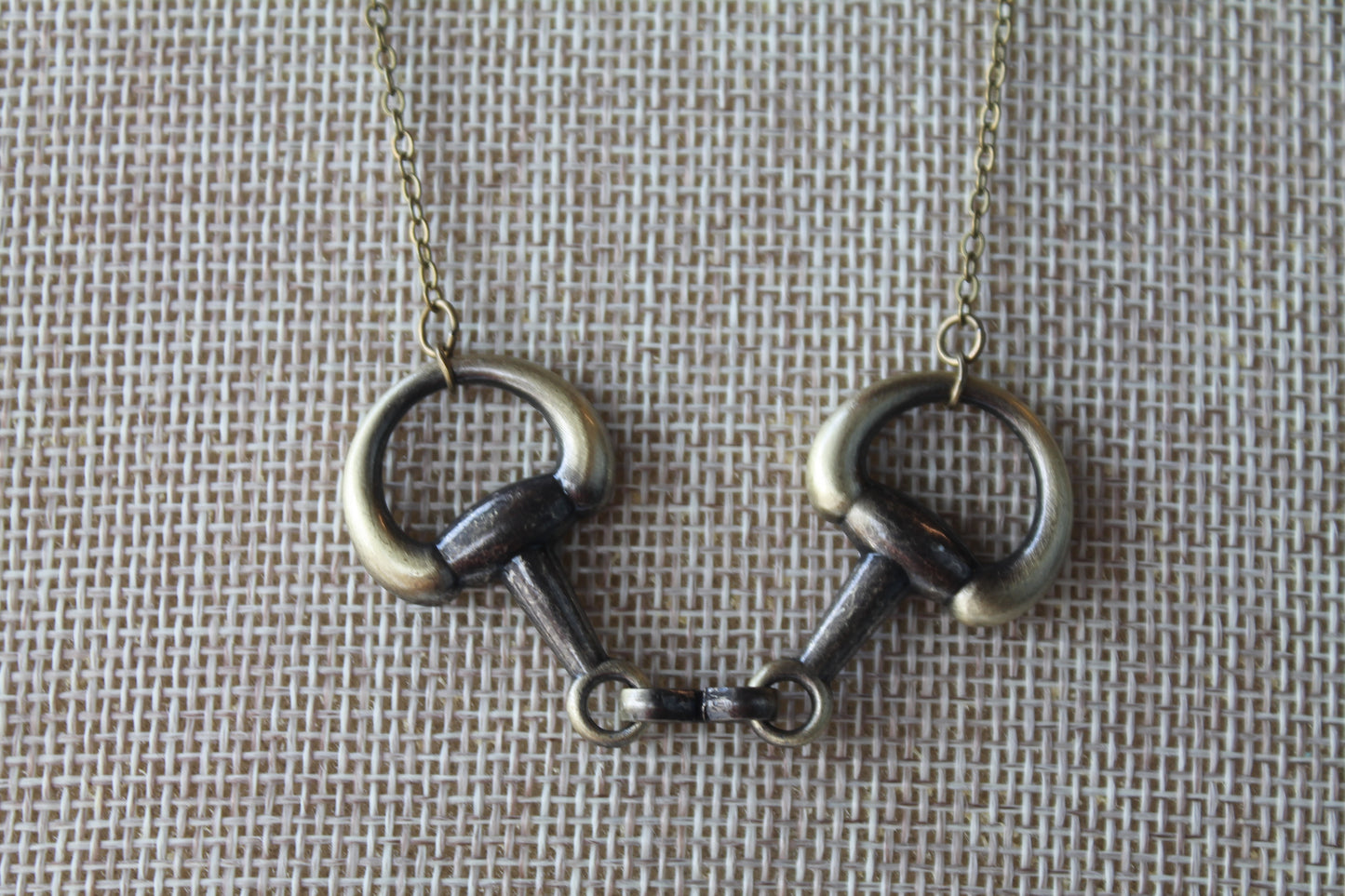 Snaffle Bit Necklace