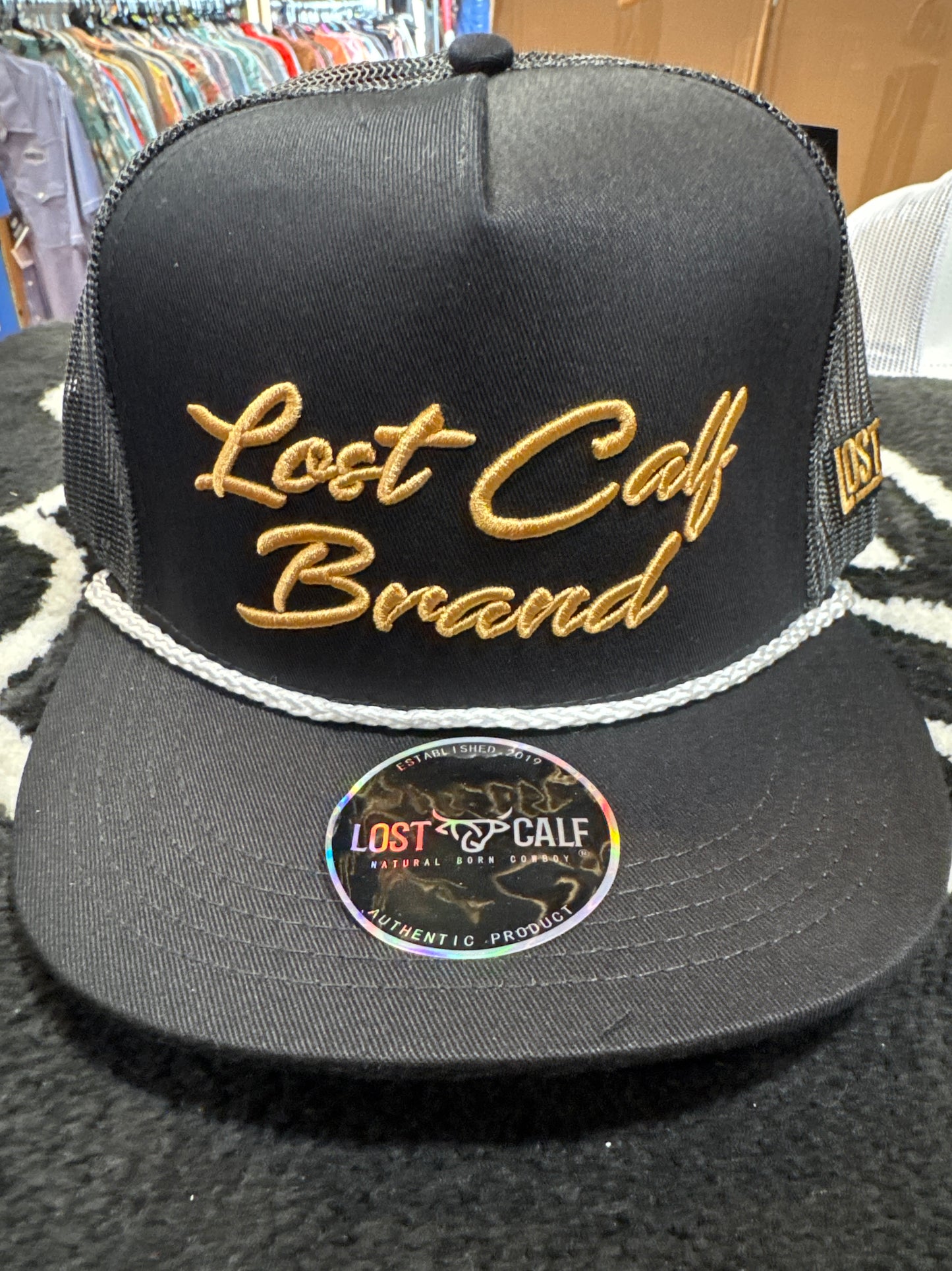 Lost Calf gold embroidery 🧢