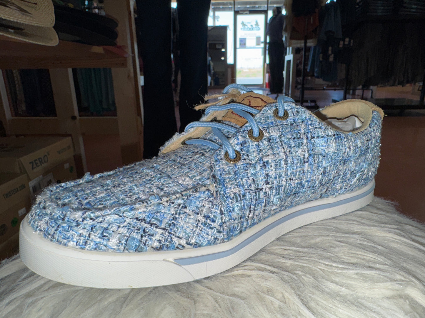 Twisted X Blue Multi Kicks
