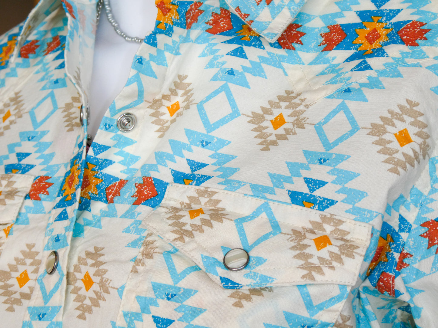 Women's Everyday Western Ls Snap- Cayo Print