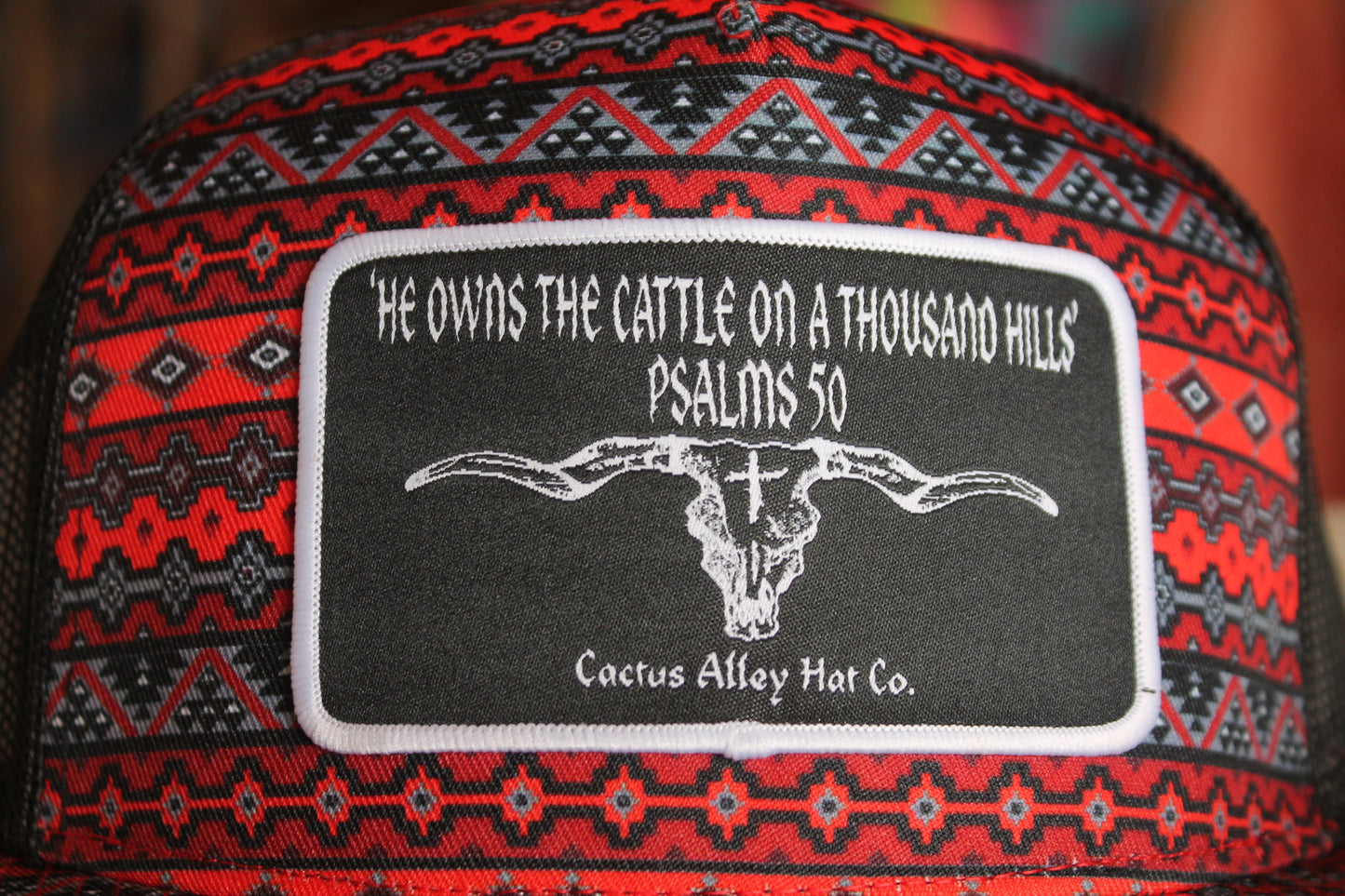 "Psalms 50" Cap