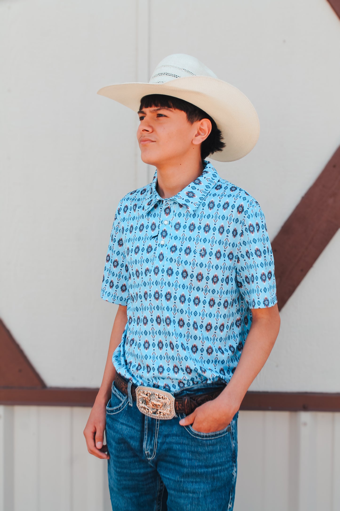 PANHANDLE SLIM SS SNAP POLO