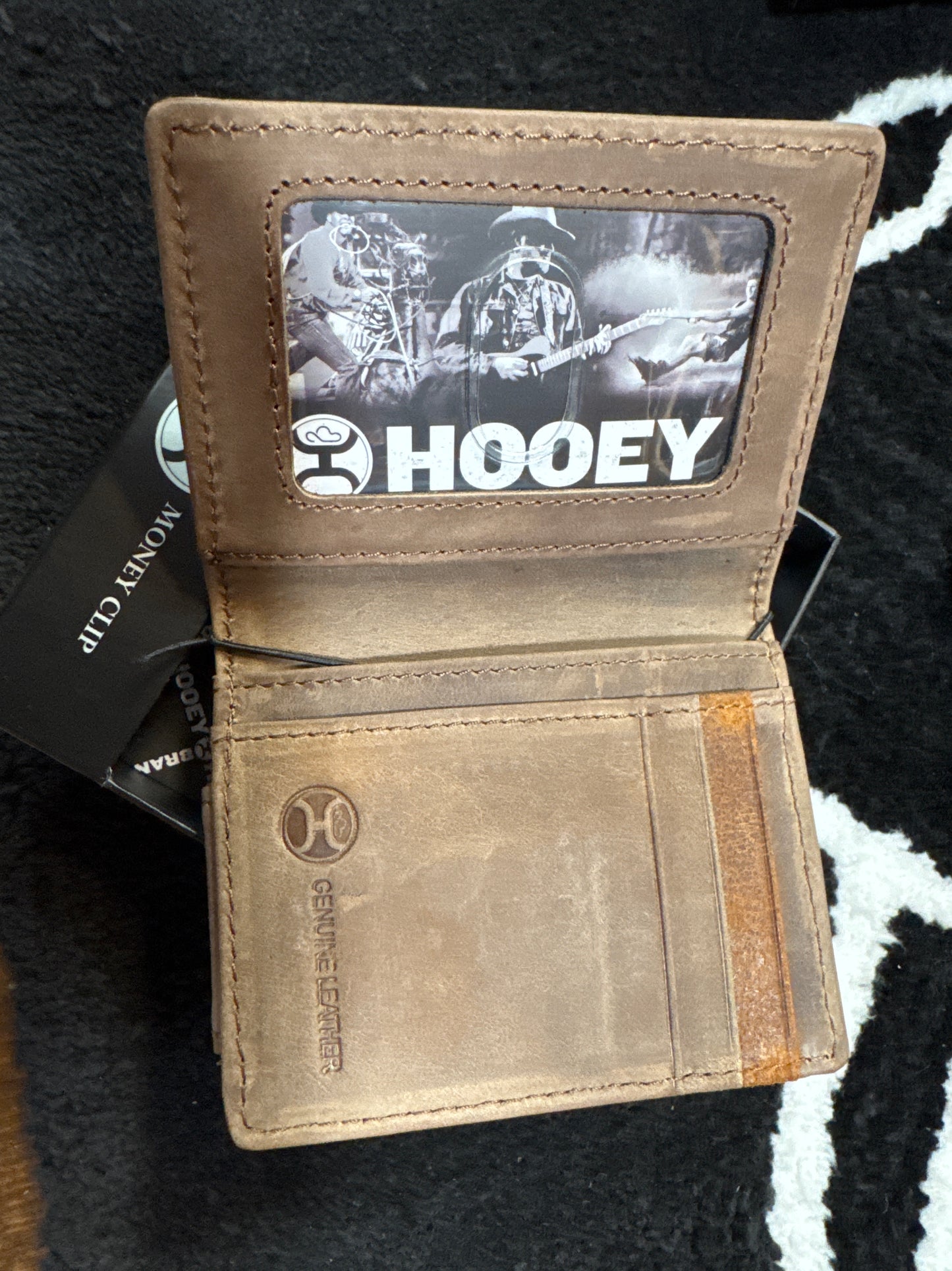 Hooey Dalton Bifold Money Clip