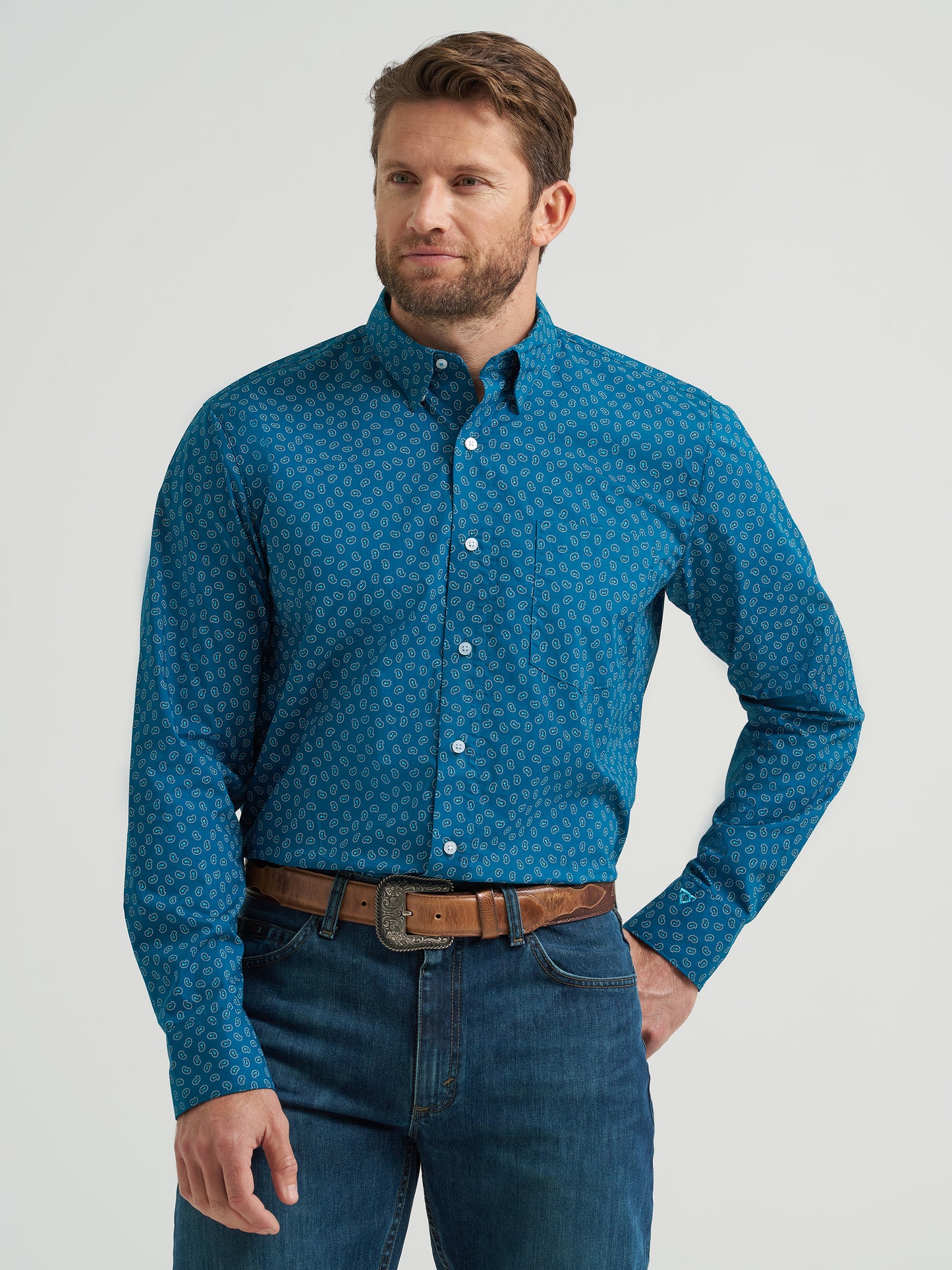 COJO Longsleeve- Paisly Teal