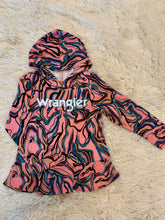 Load image into Gallery viewer, Wrangler Girl&#39;s Marbled Pink Hoodie
