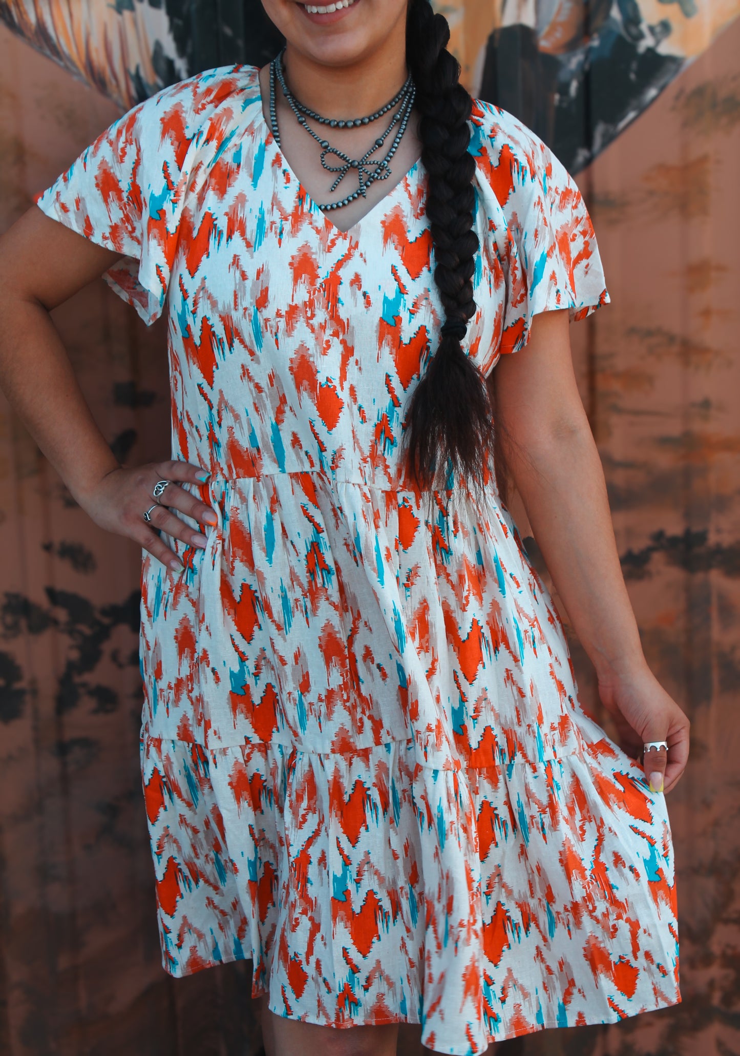 Women's Delilah Watercolor Dress