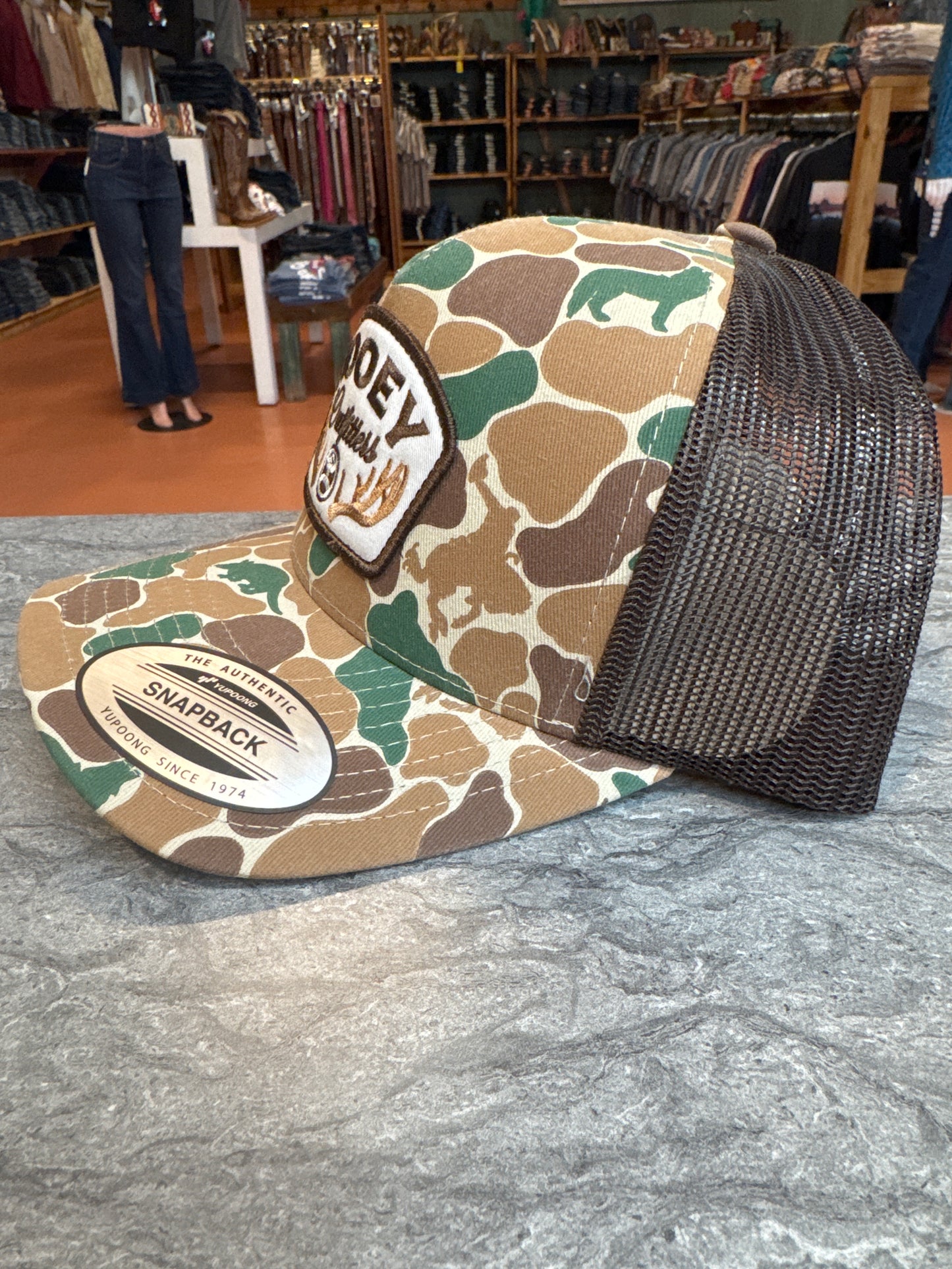Hooey Camo Outfitters Cap