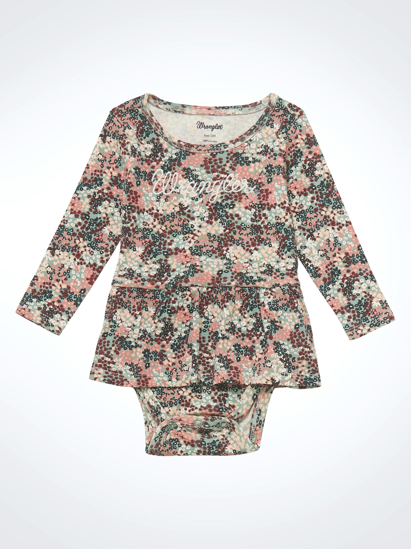Wrangler Infant Floral Onesie