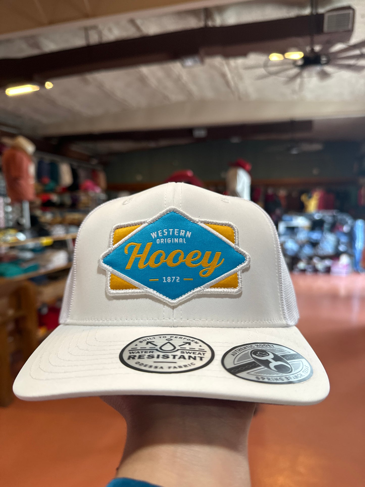 Hooey Diamond Blue/WH Cap 🧢