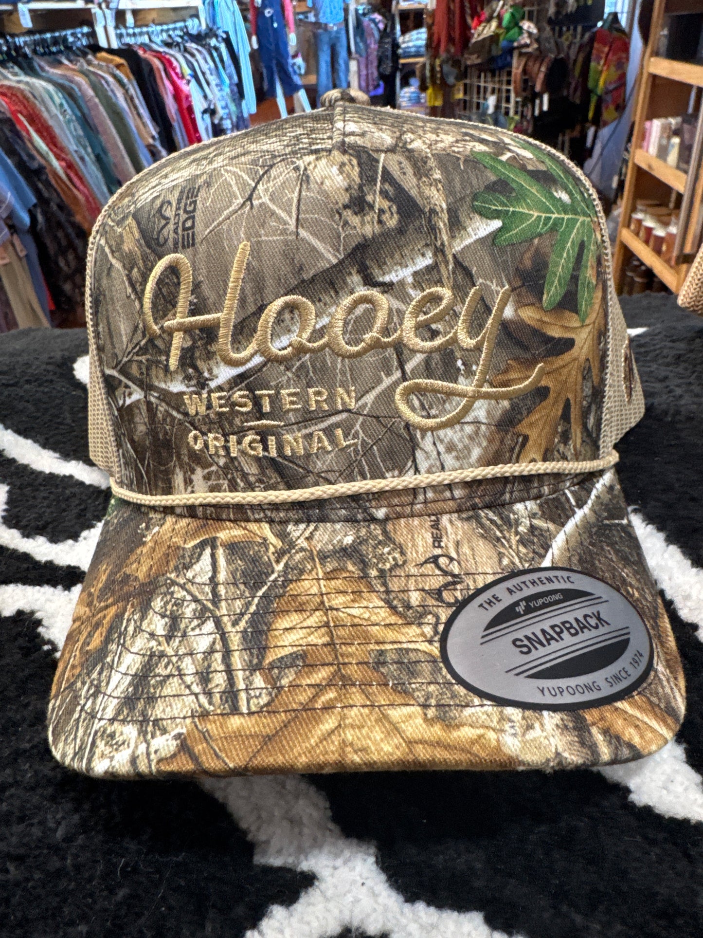 Hooey Camo Tan Real Tree Cap