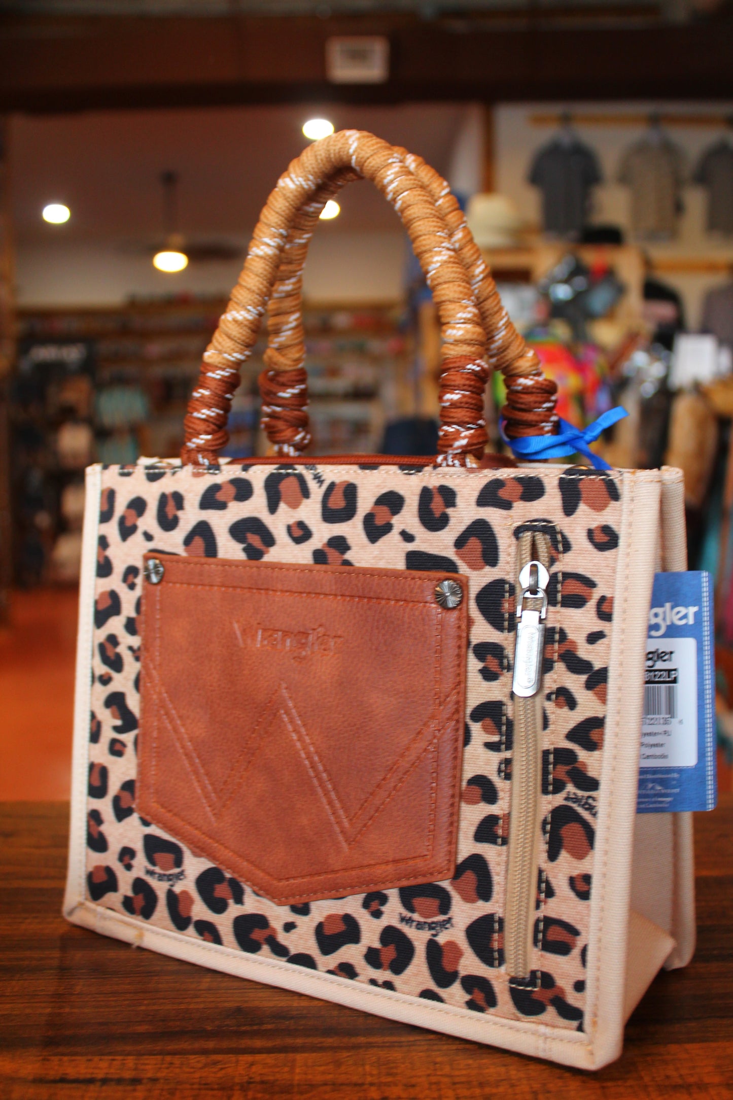 Wrangler Leopard Tote (Concealed Carry)