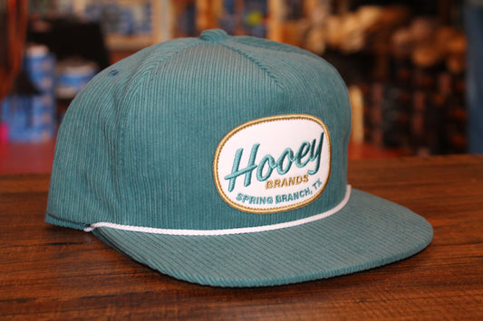 Hooey Teal Corduroy Cap🧢