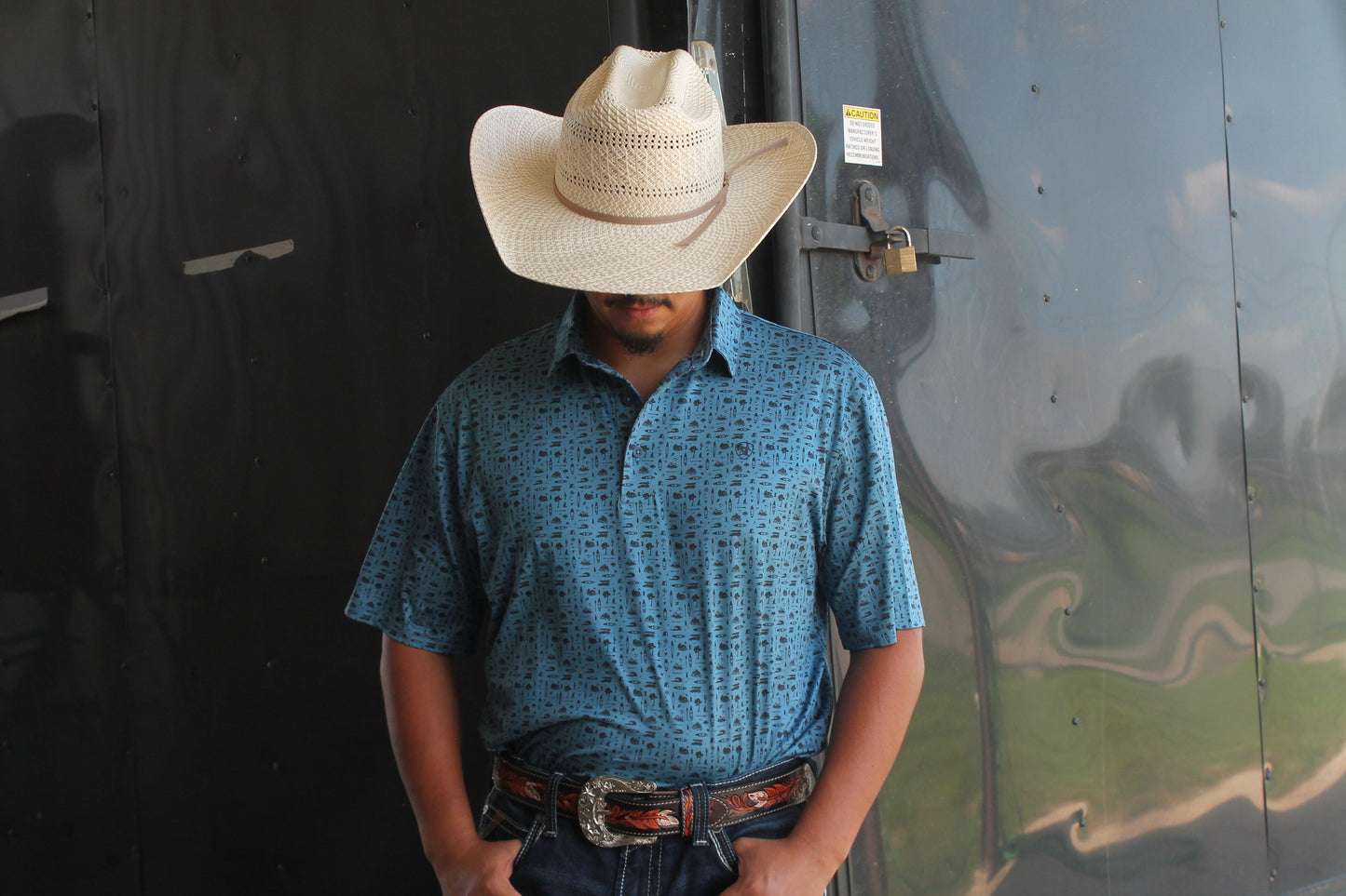 Ariat Charger 2.0 Printed SS Polo