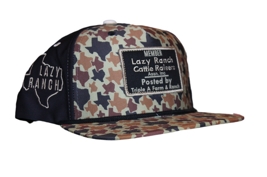 Lazy Ranch Cattle Raisers- Camo FLASH SALE