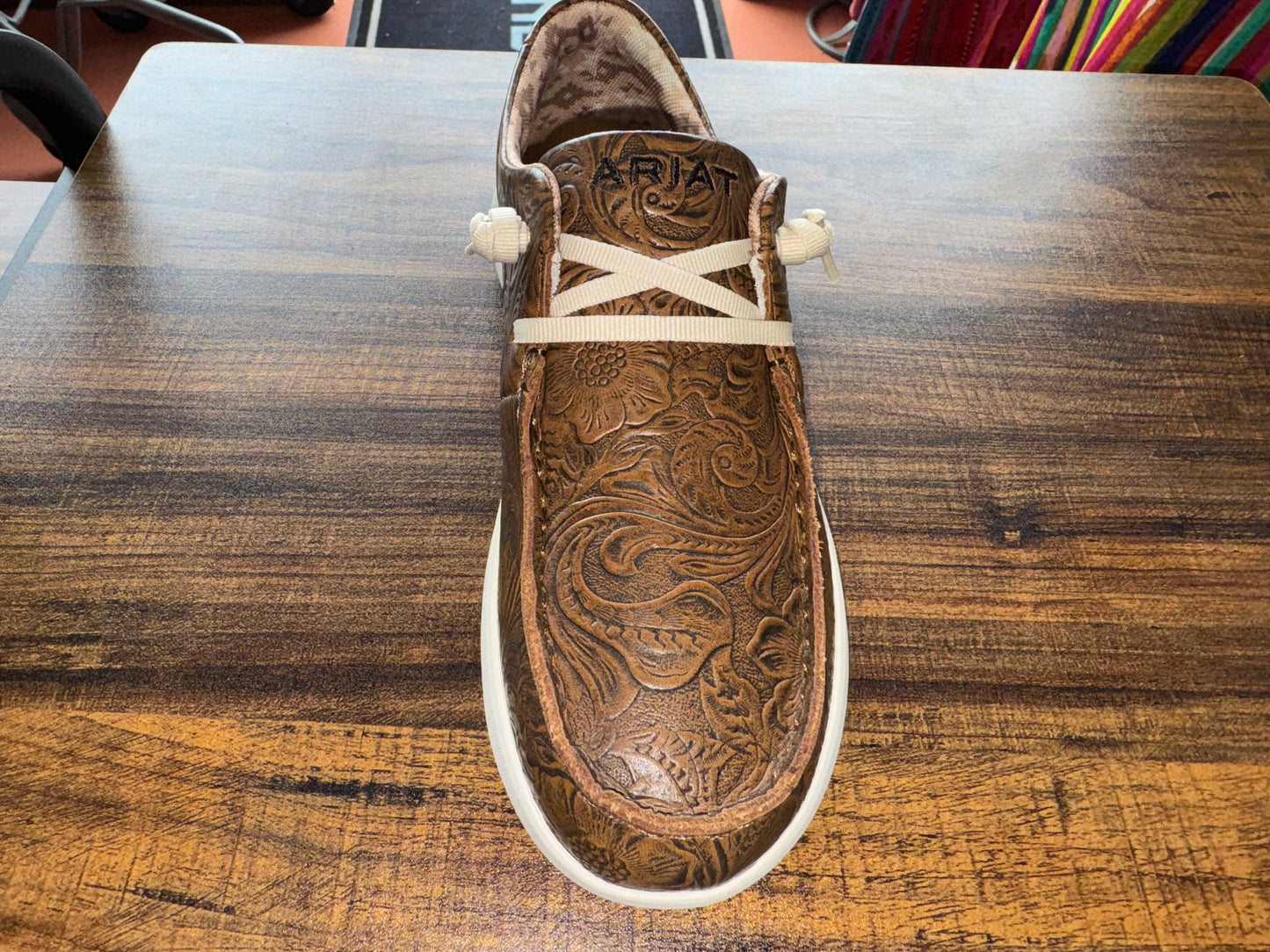 Ariat Women’s Hilo Brown Tooled Cruisers