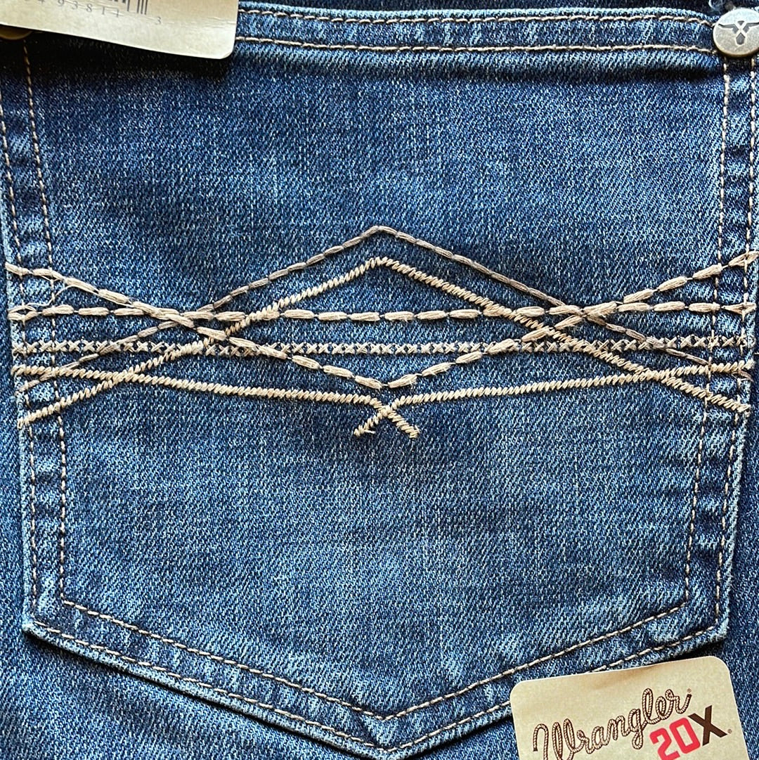 Wrangler Men's 20x Vintage Boot Jeans (med wash)