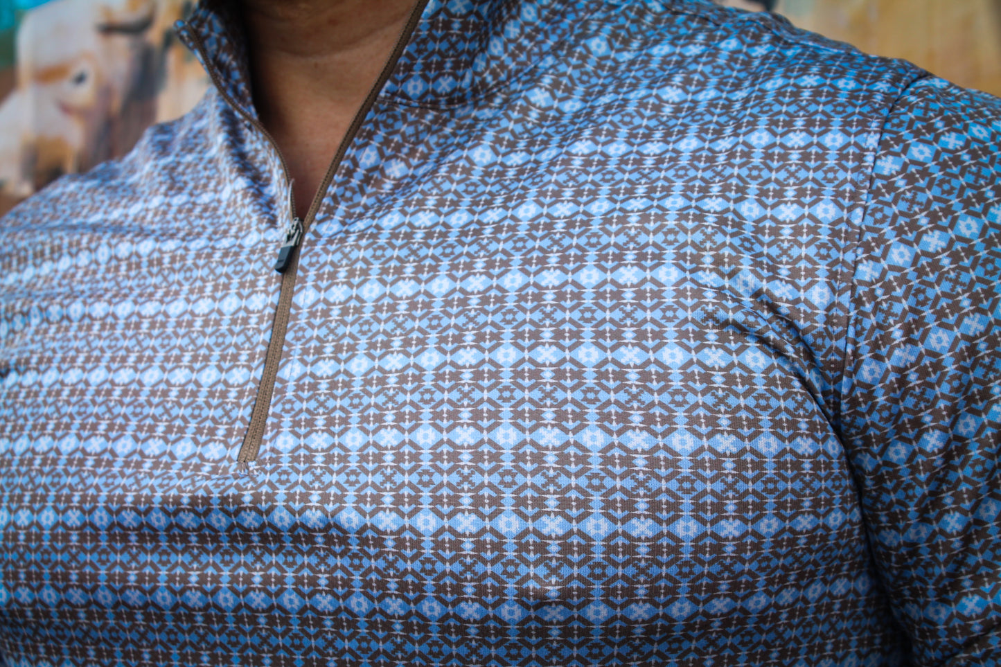 Panhandle Taupe Performance Pull Over