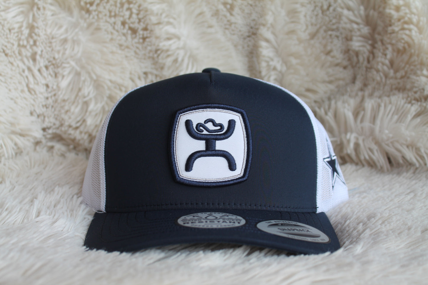 Hooey Logo NVY/WH Dallas Cowboys Cap