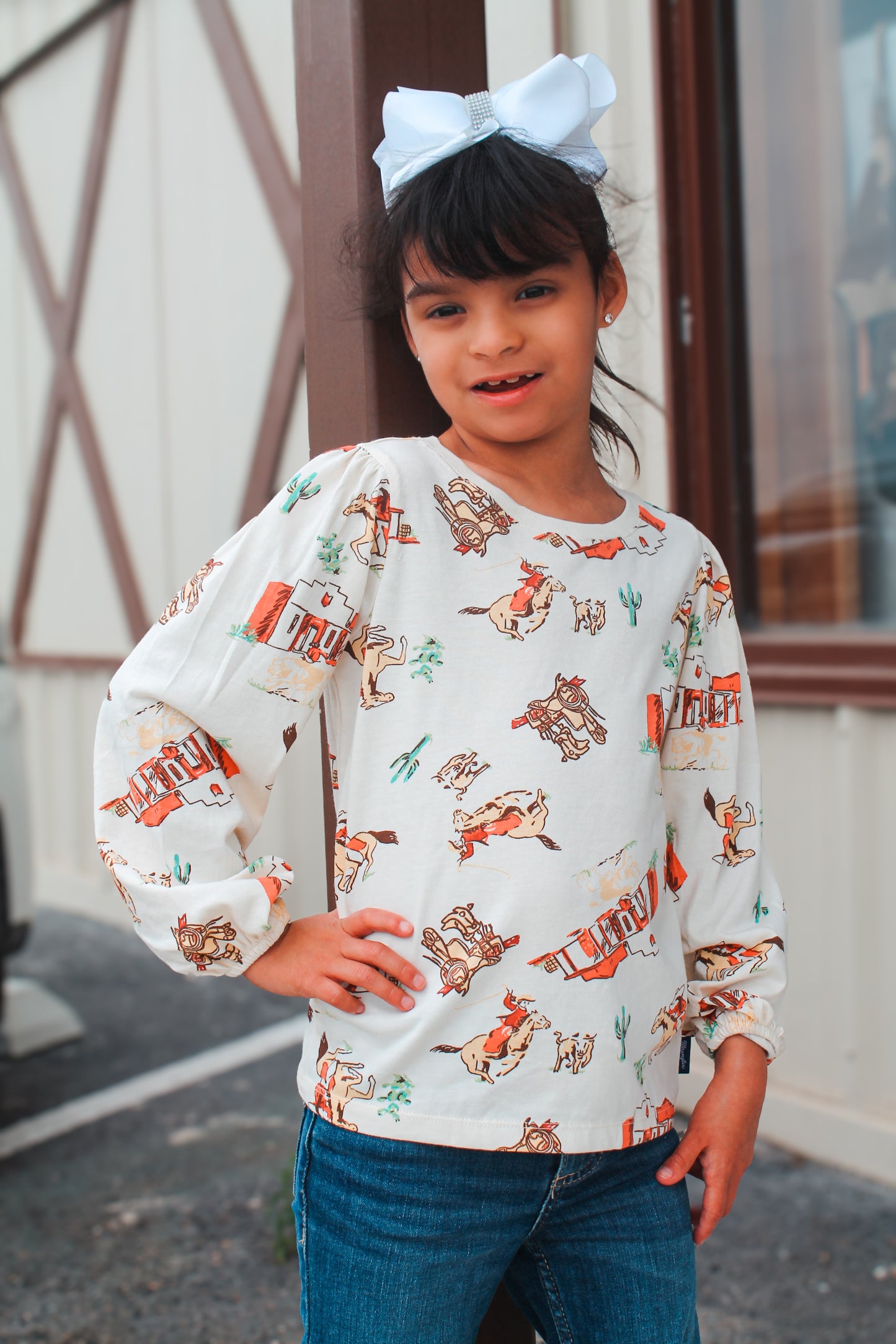 Wrangler Girl’s Knit Dessert L/s