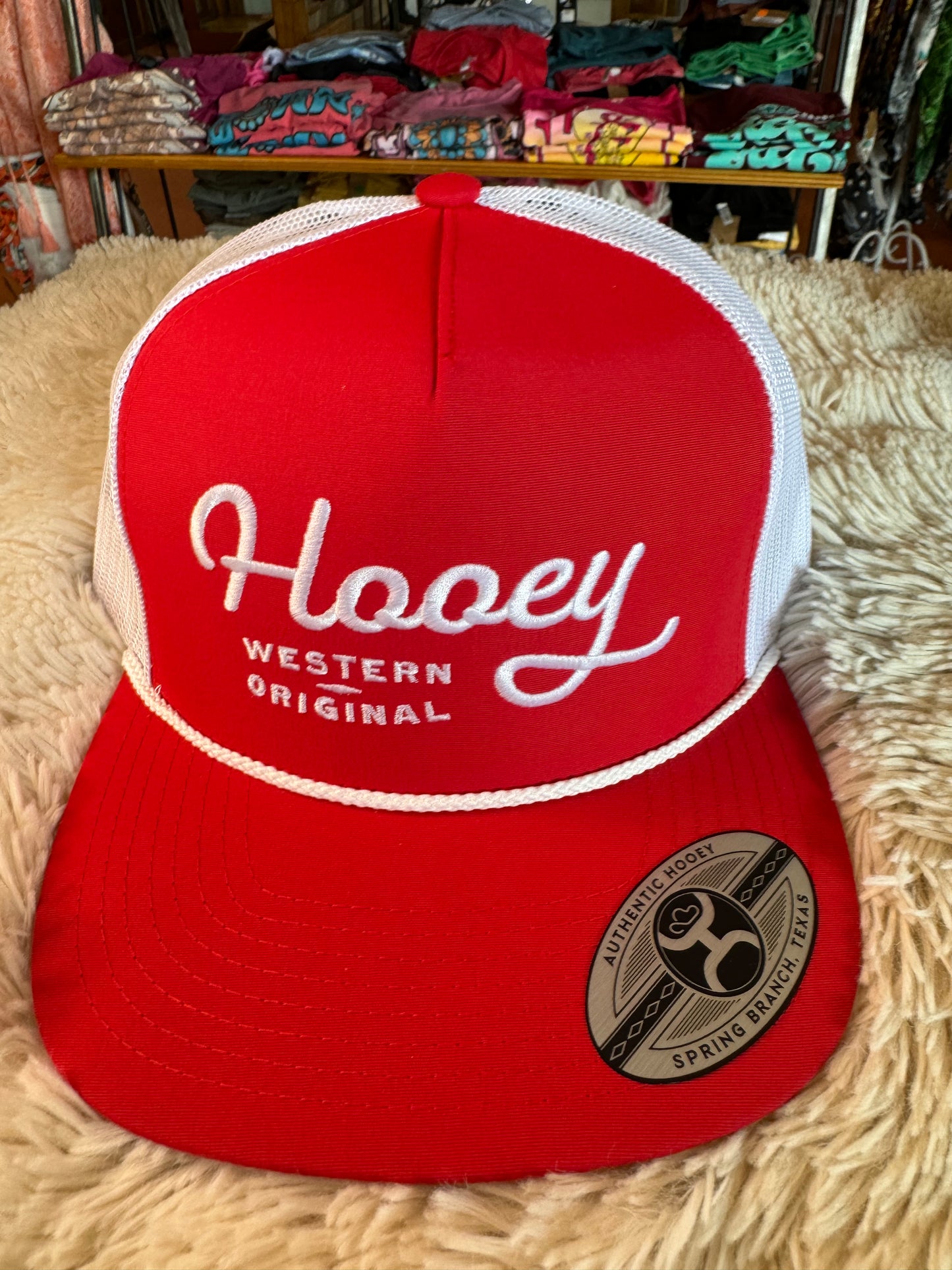 OG Hooey Red/White Cap