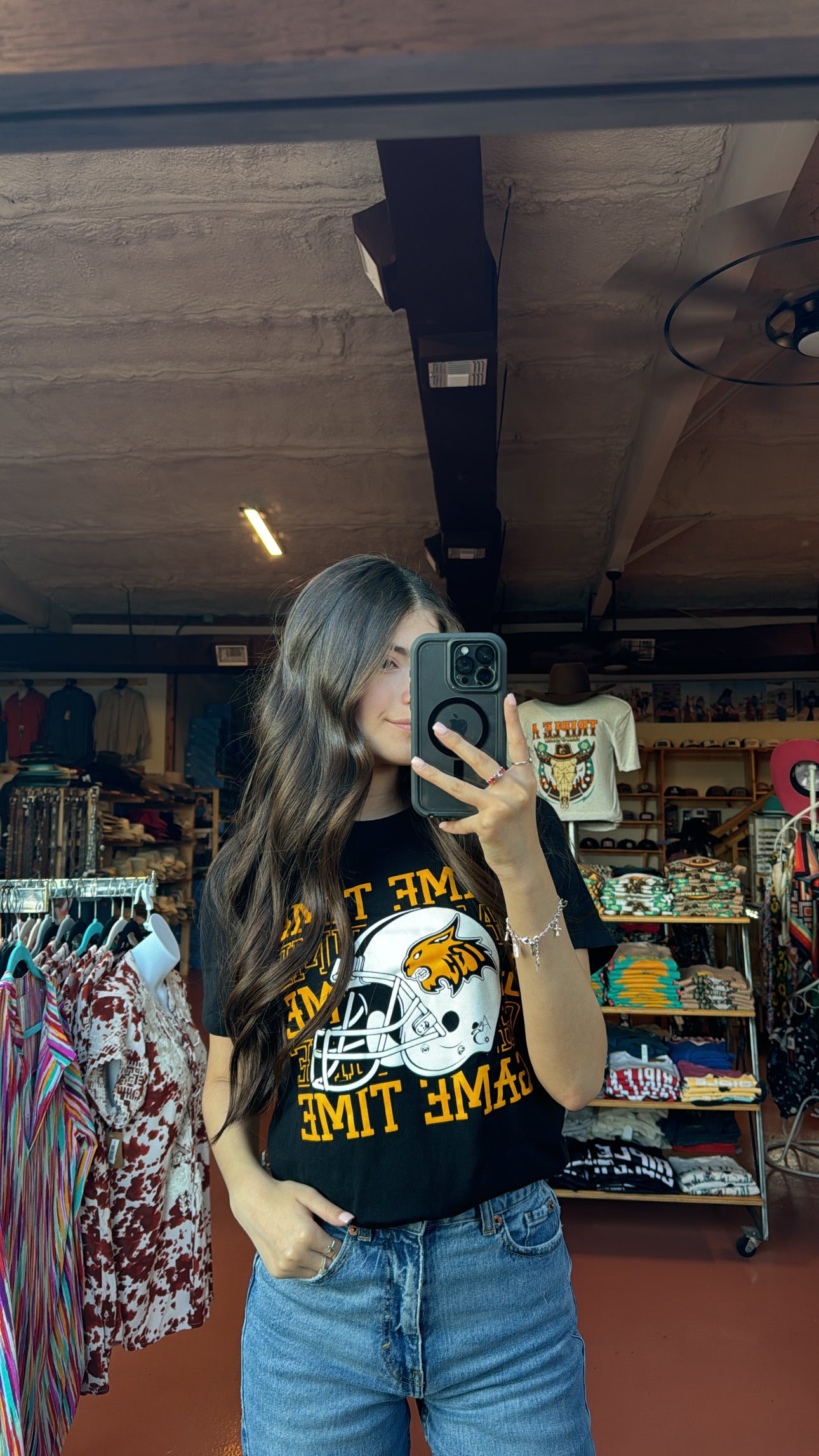 RH Bobcat Helmet Spirit Tee (Adult)