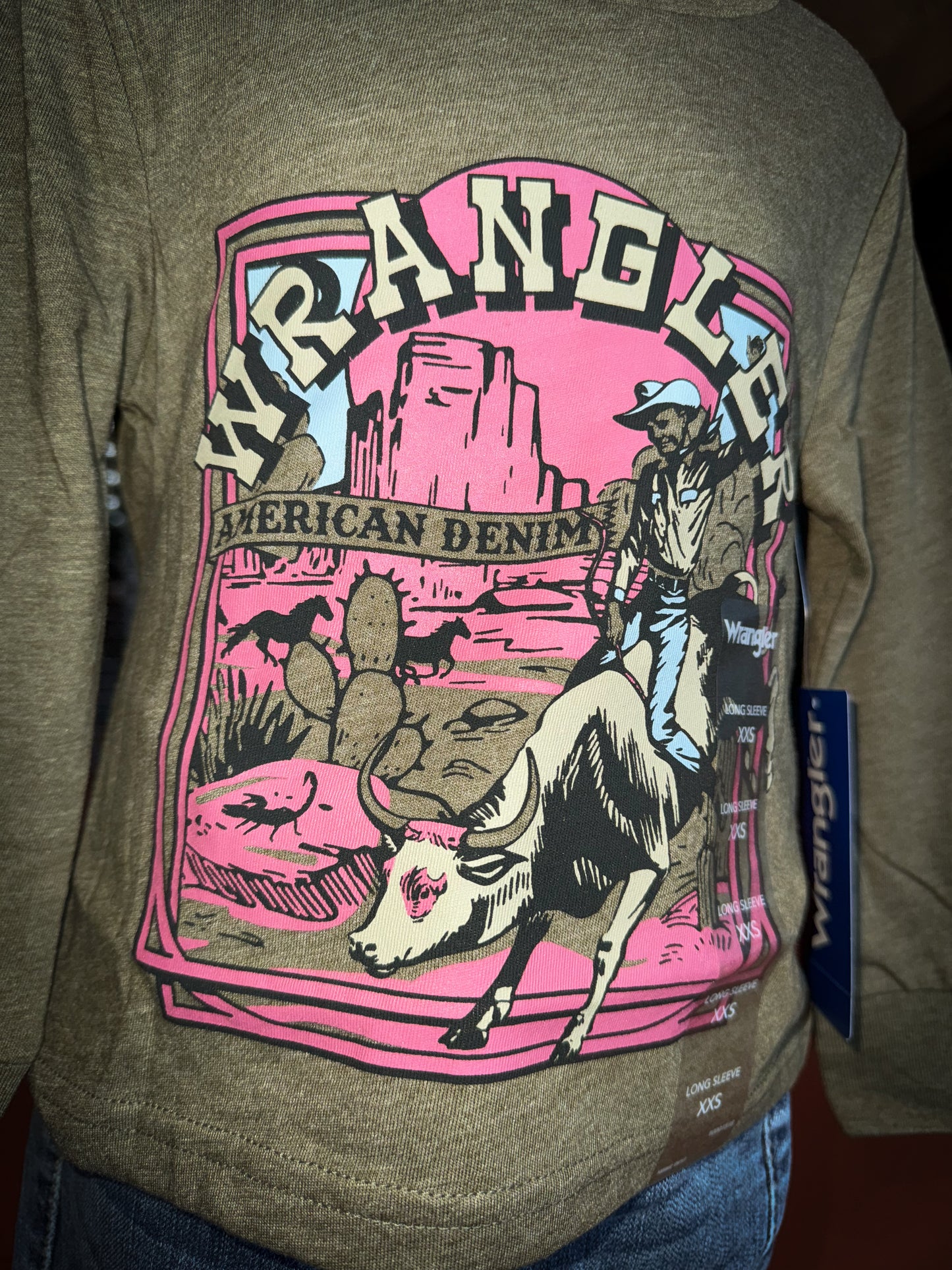 Wrangler Bull Rider L/s Tee