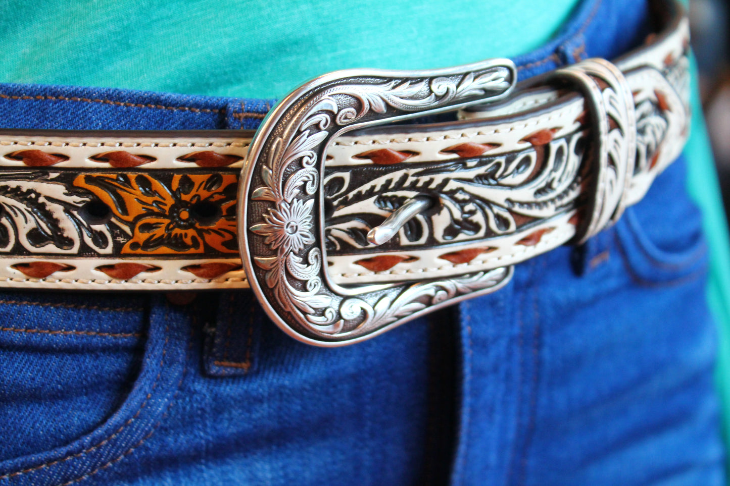 Women’s Howdy Tooled Belt