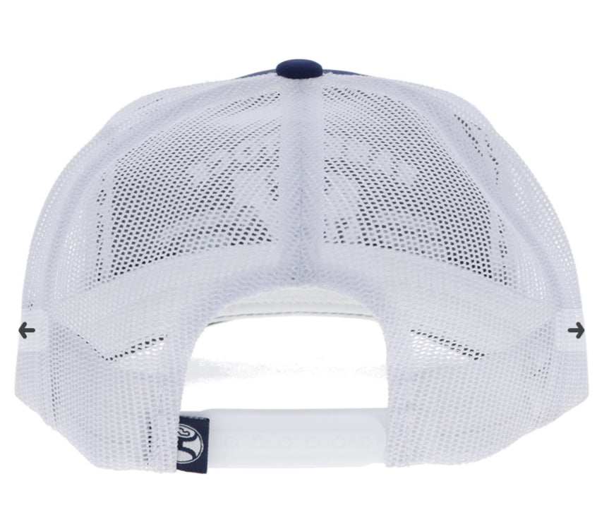 Hooey Rank Stock Cap - Navy/White