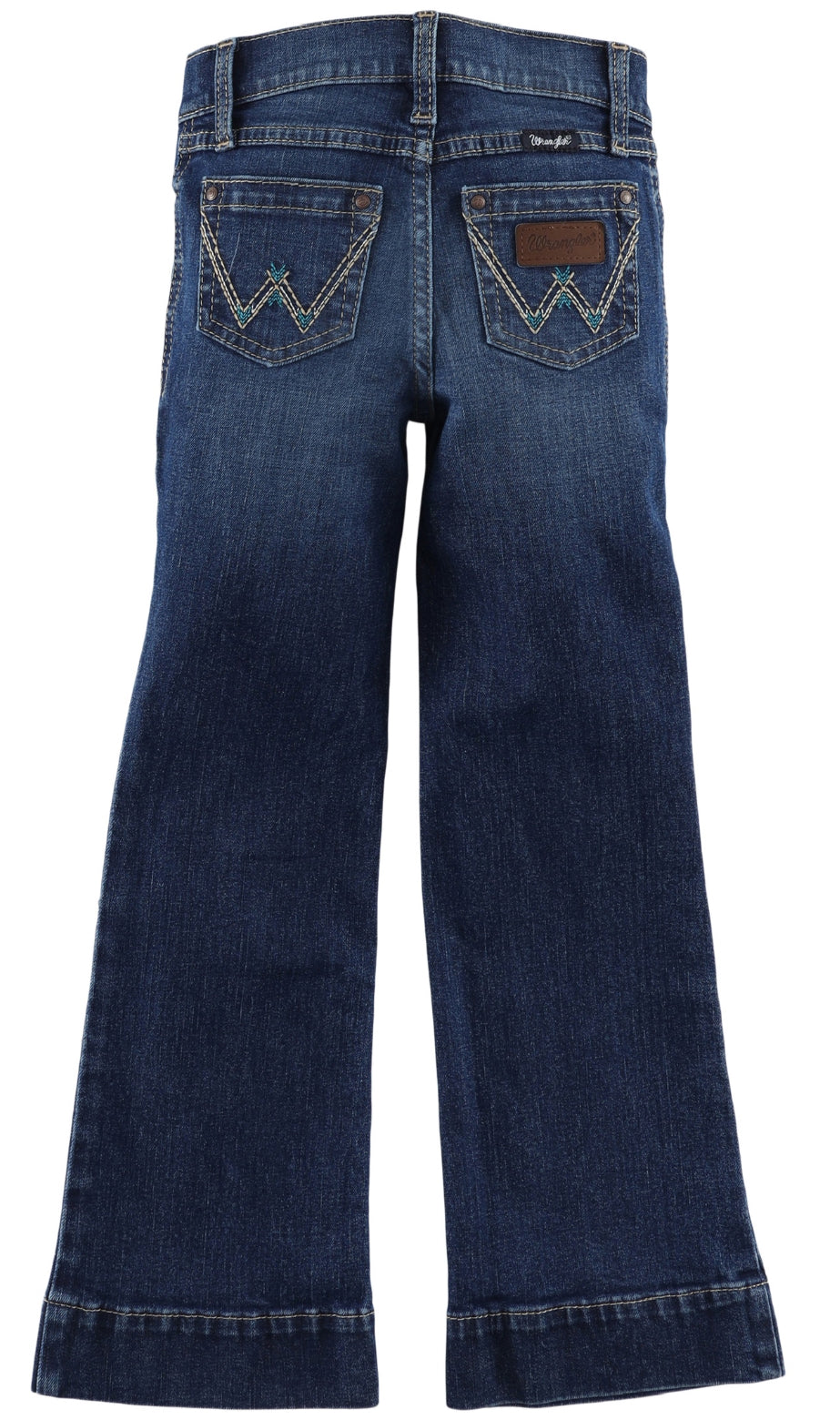 Wrangler Whitley Girls Retro Trousers-SLIM