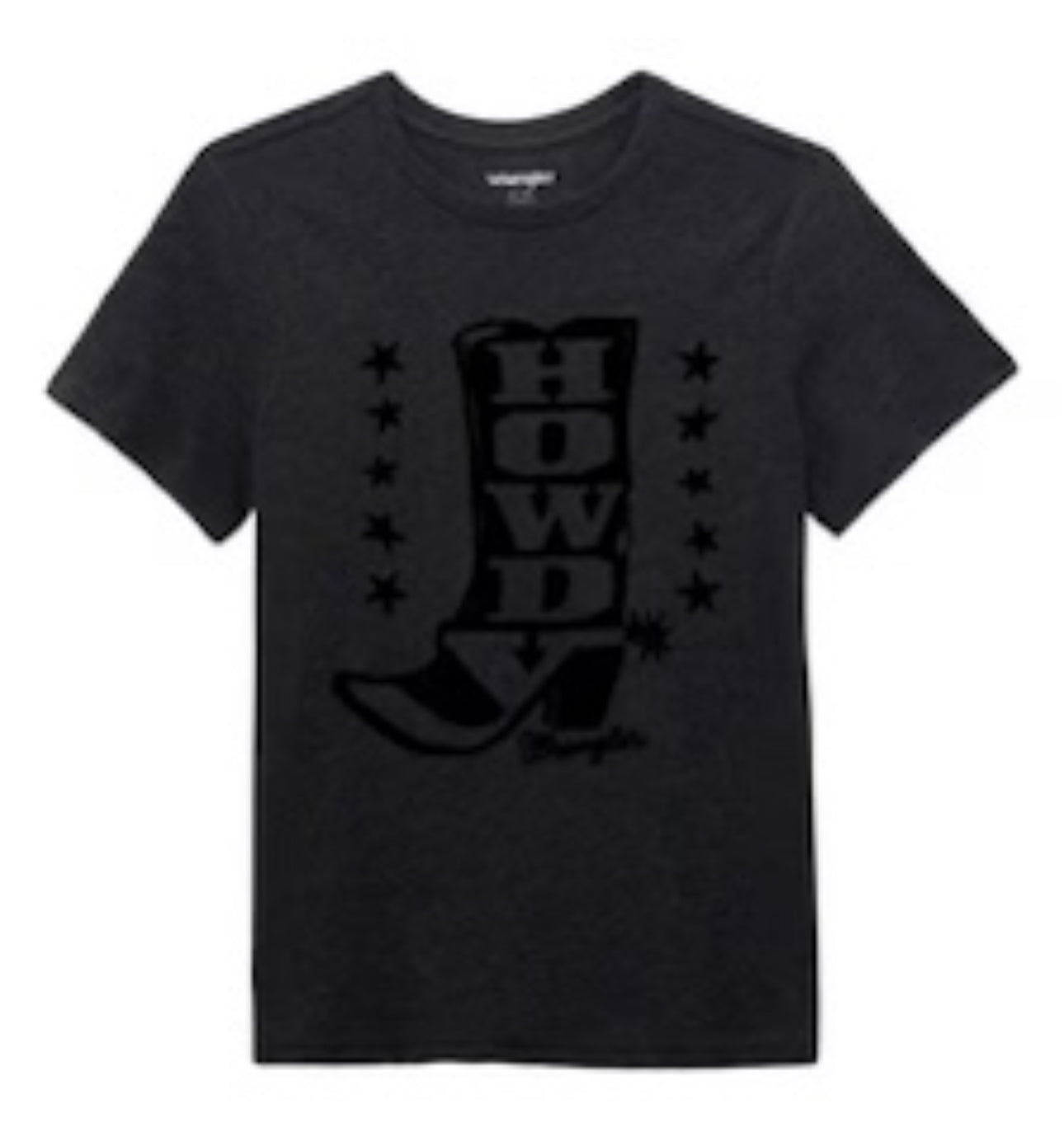 Wrangler Women's Howdy Flock Boot Tee