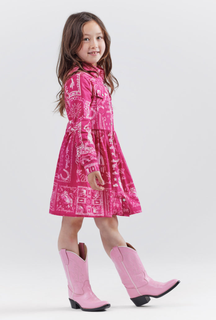 Wrangler X Barbie Girls Dress