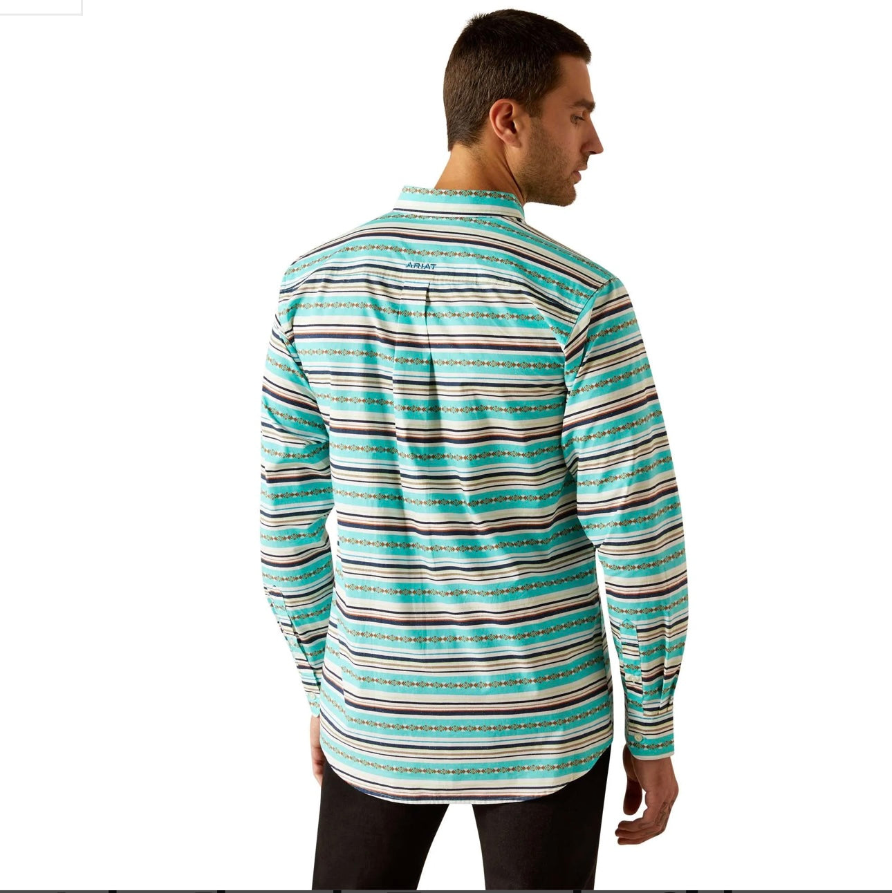 Men’s Ariat Jimmie Turquoise Long Sleeve