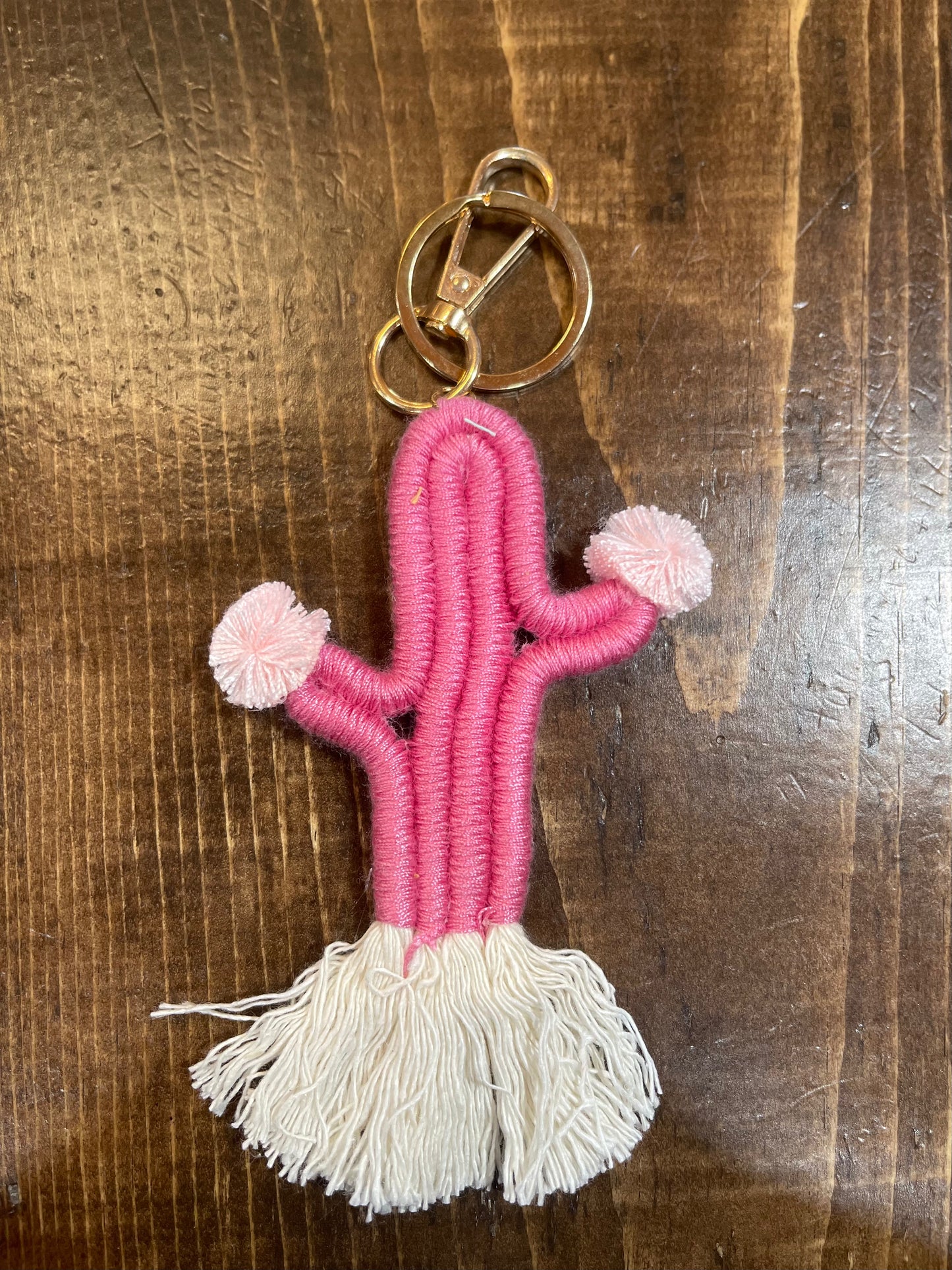 Cactus Key Chain Key Ring