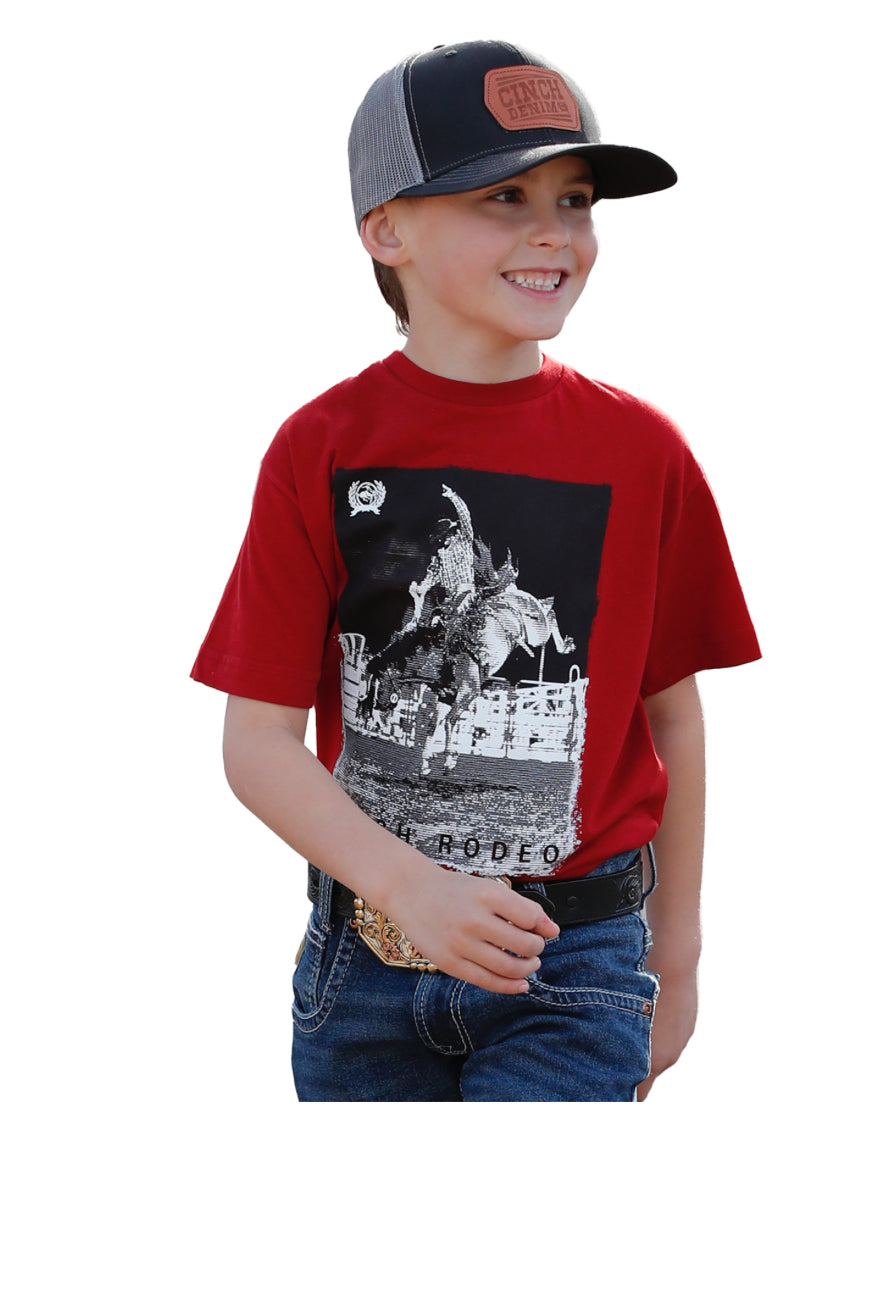 Cinch Boys' Bronc Rodeo Tee