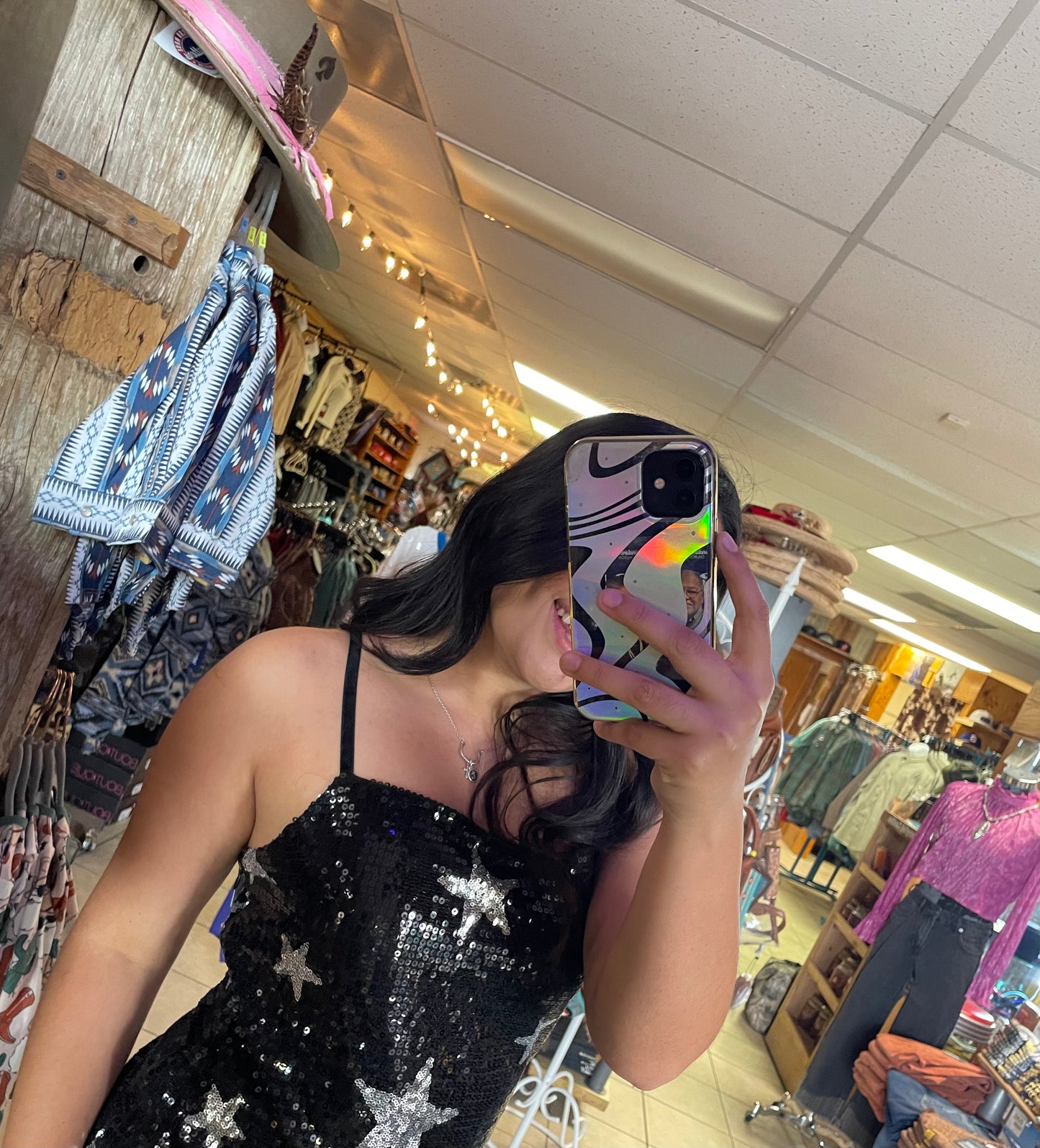 Star Sequin Dress