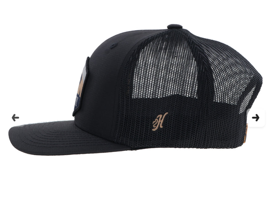 Hooey Ranchero Cap - Black