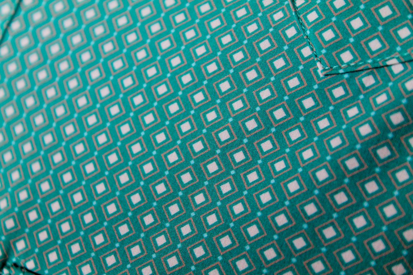Panhandle Spotted Turquoise Tek Button-up