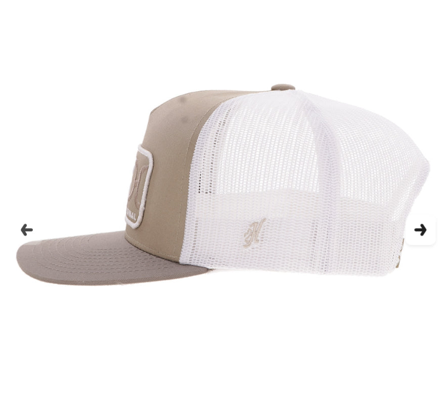 Hooey Loop Cap - Tan/White