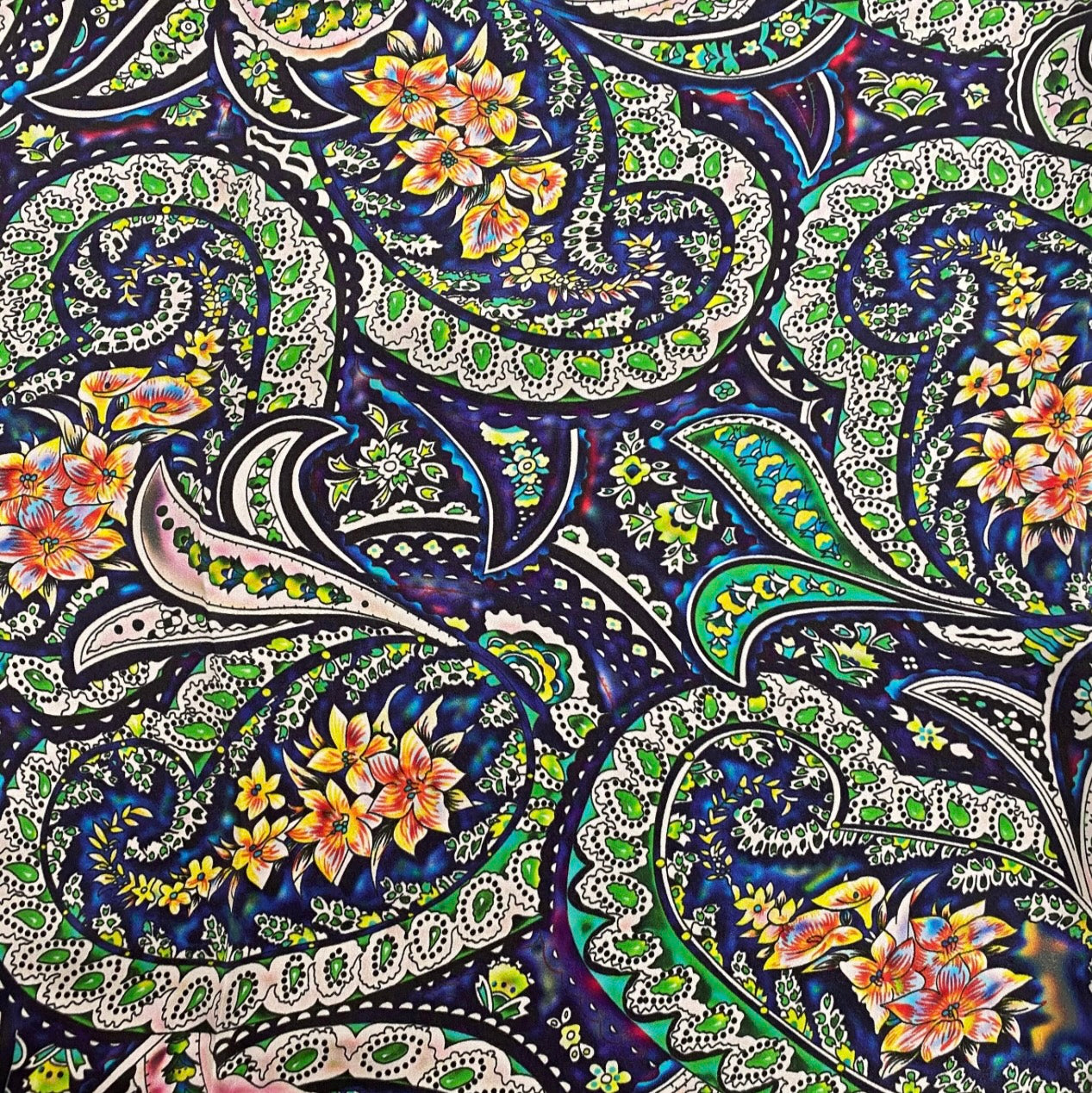 Paisley Silk Rodeo Rag