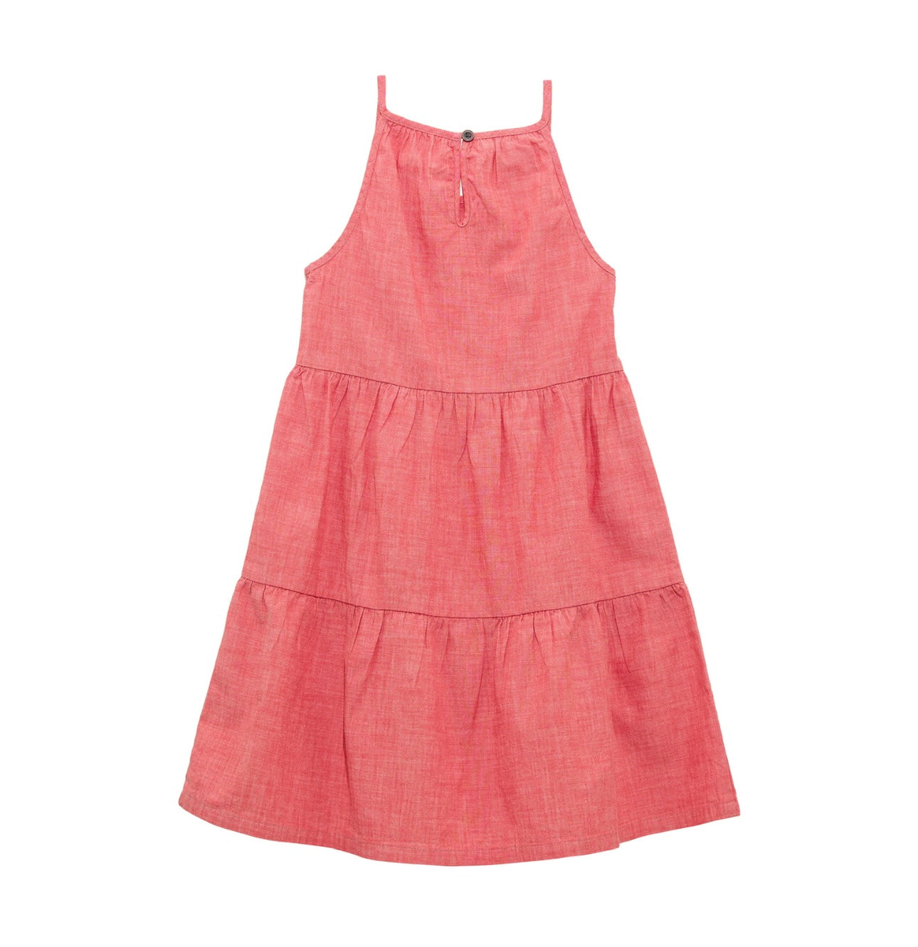Girls Wrangler Red Tiered Dress