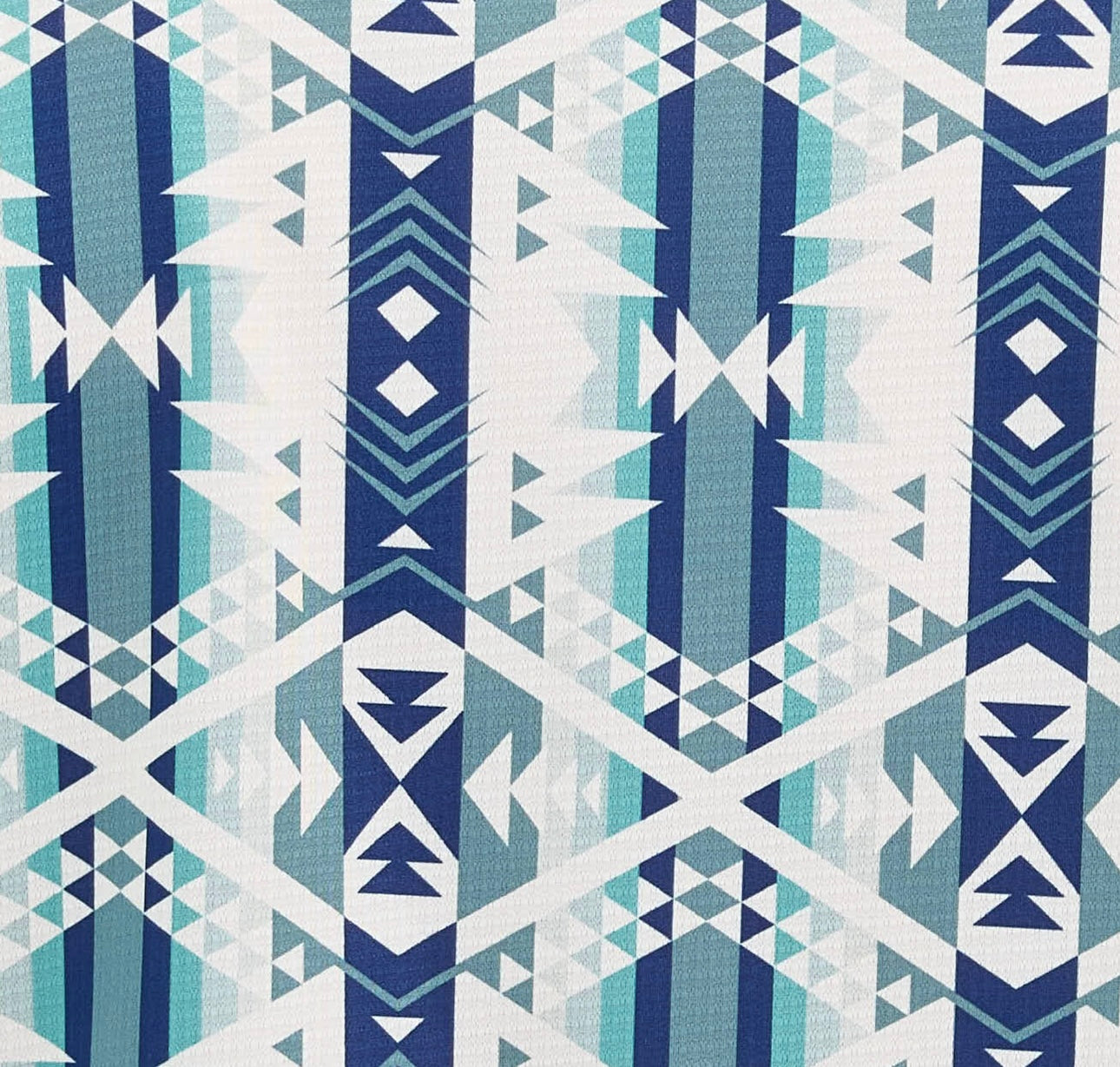 Men’s Wrangler Blue Aztec Polo