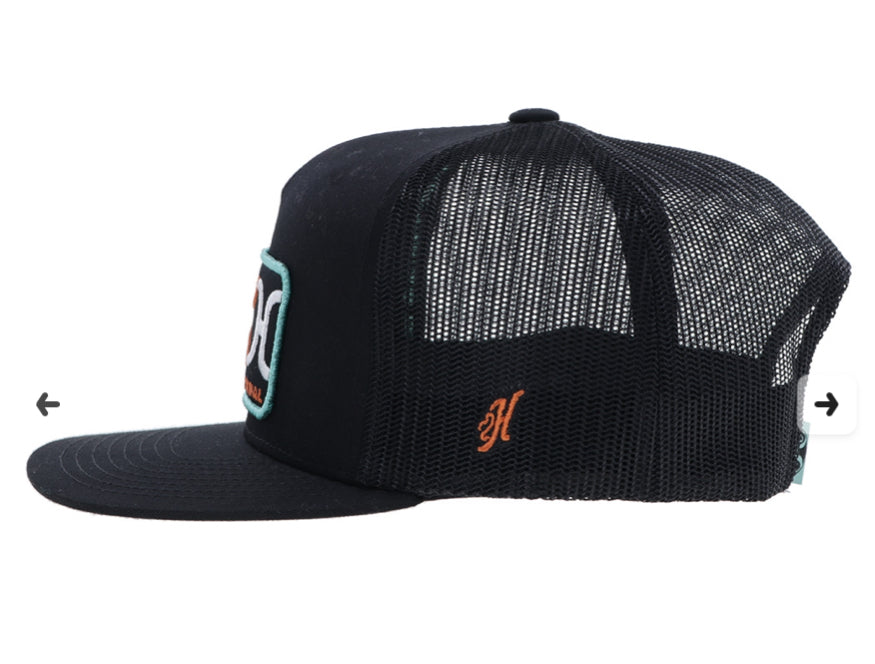 Hooey Loop Cap - Turq/Orange