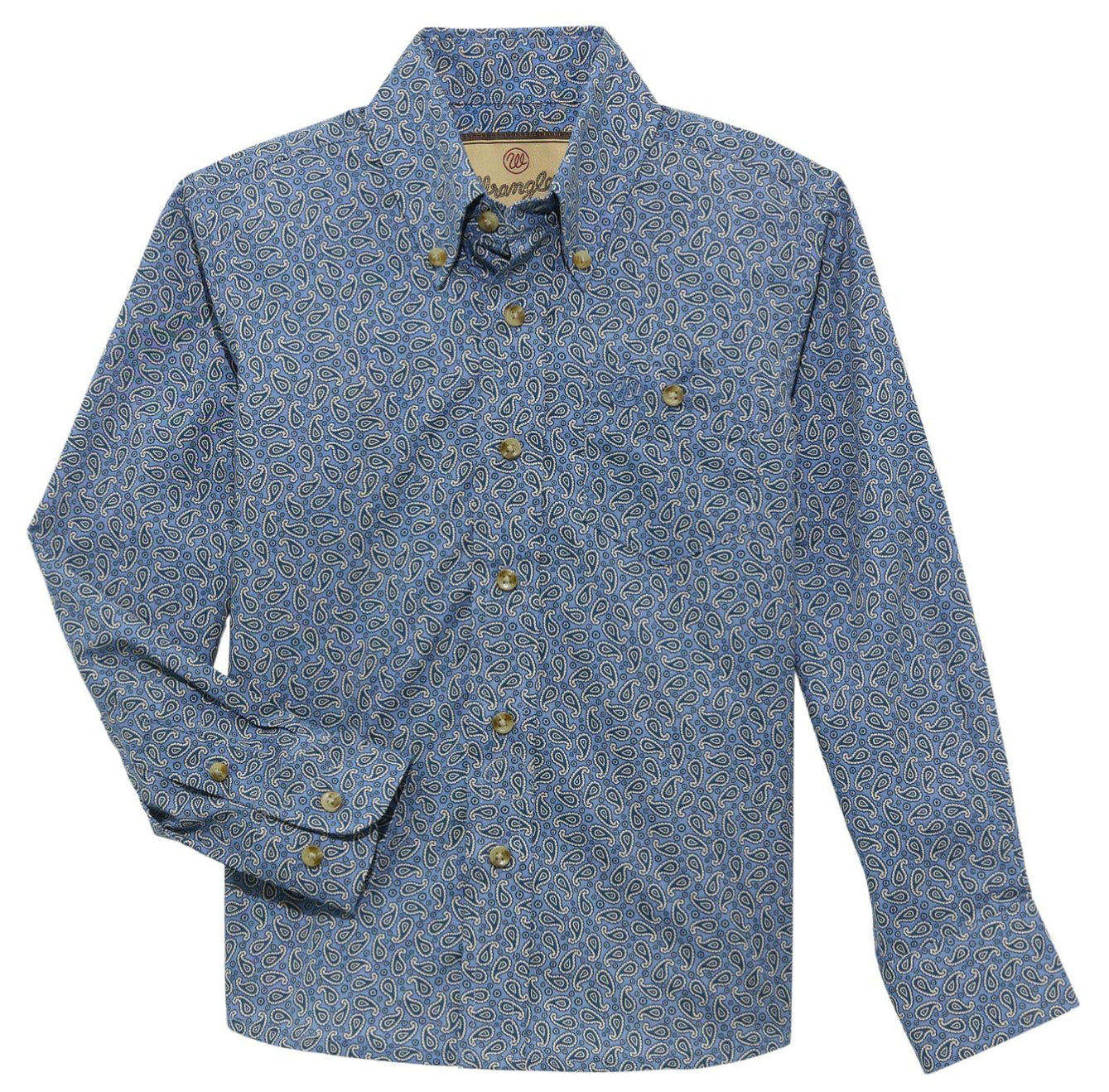 Wrangler Boys Paisley long sleeve