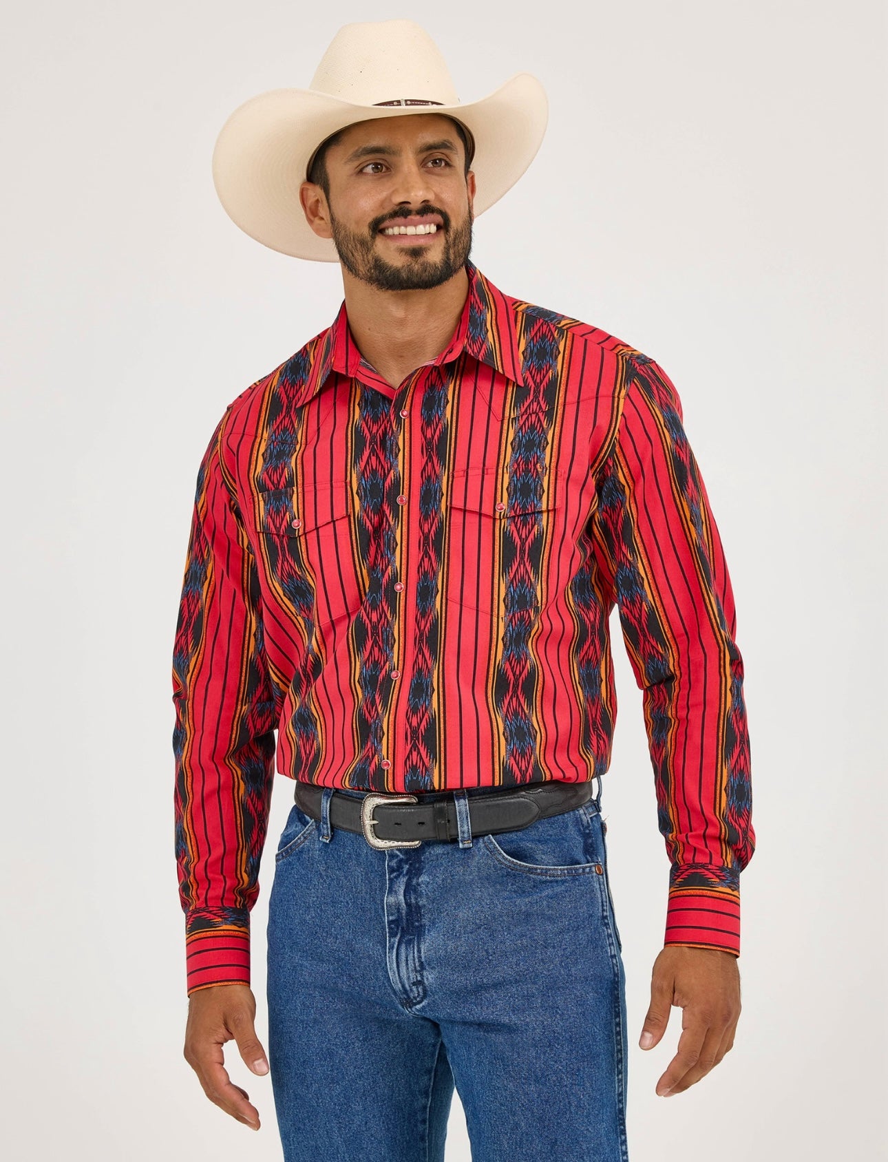 Wrangler Men’s Checotah Snap LS