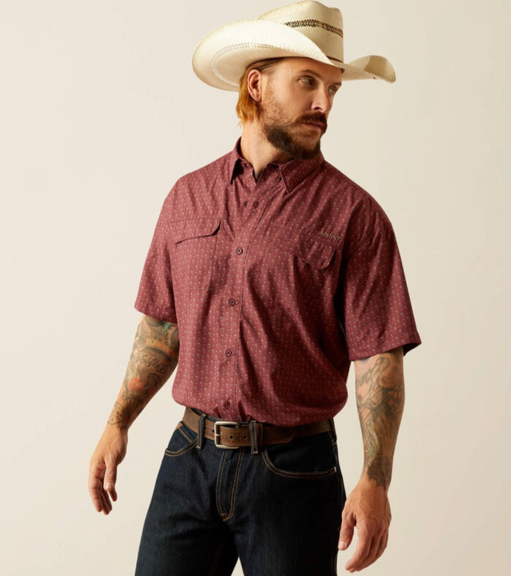 Men’s Ariat Outband Palm Short Sleeve